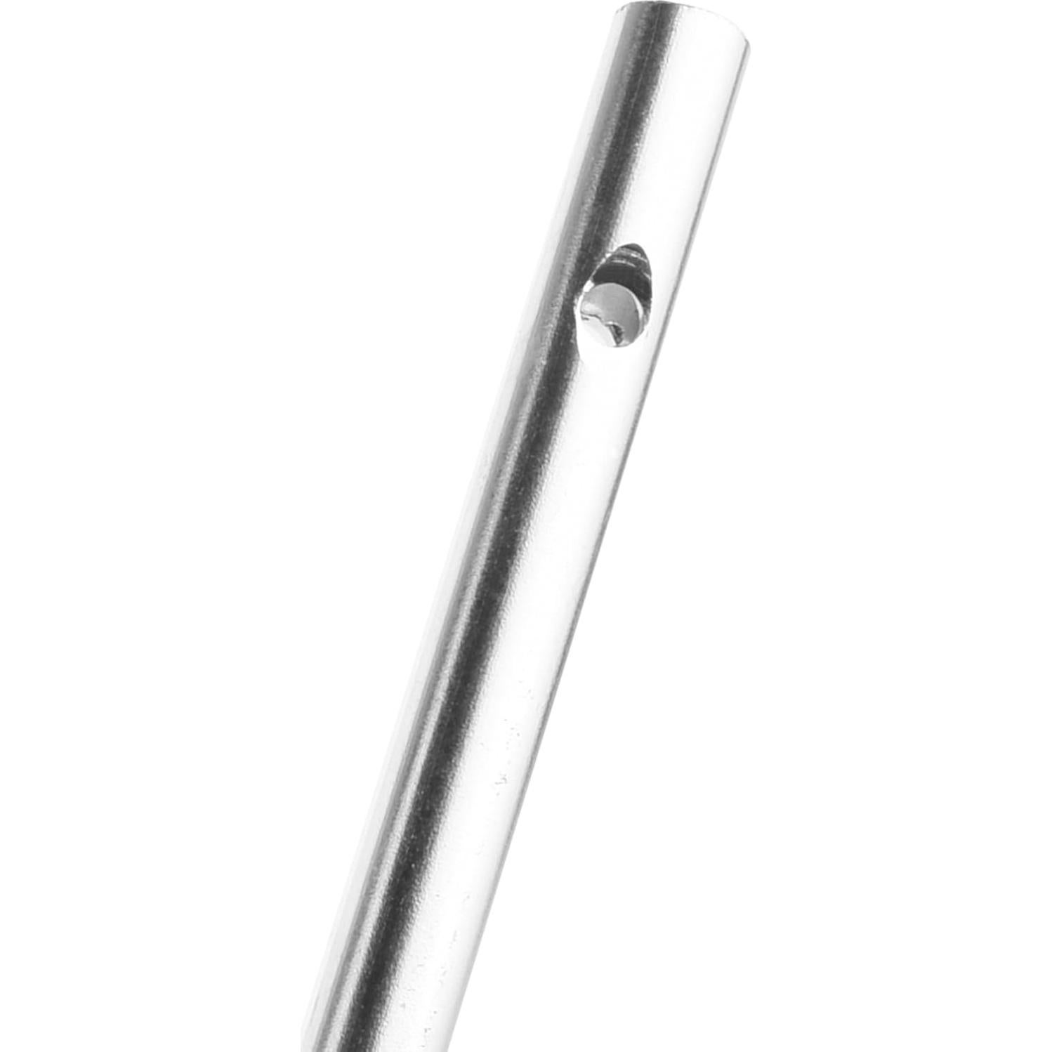 Paquete de 30 Tubos de Campanas de Viento Cosmos Plateado