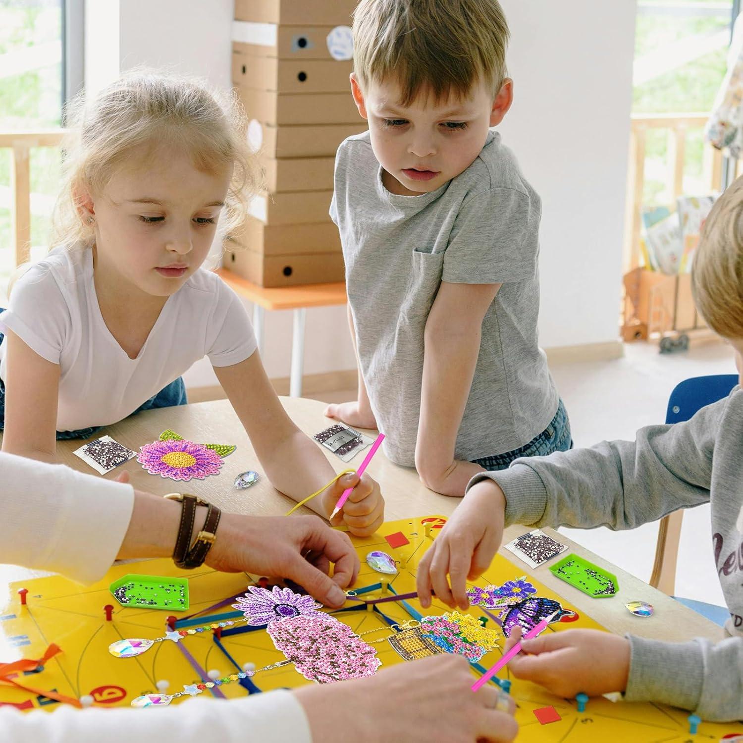 6 Piezas Kit de Pintura de Diamantes Pecopcock Primavera