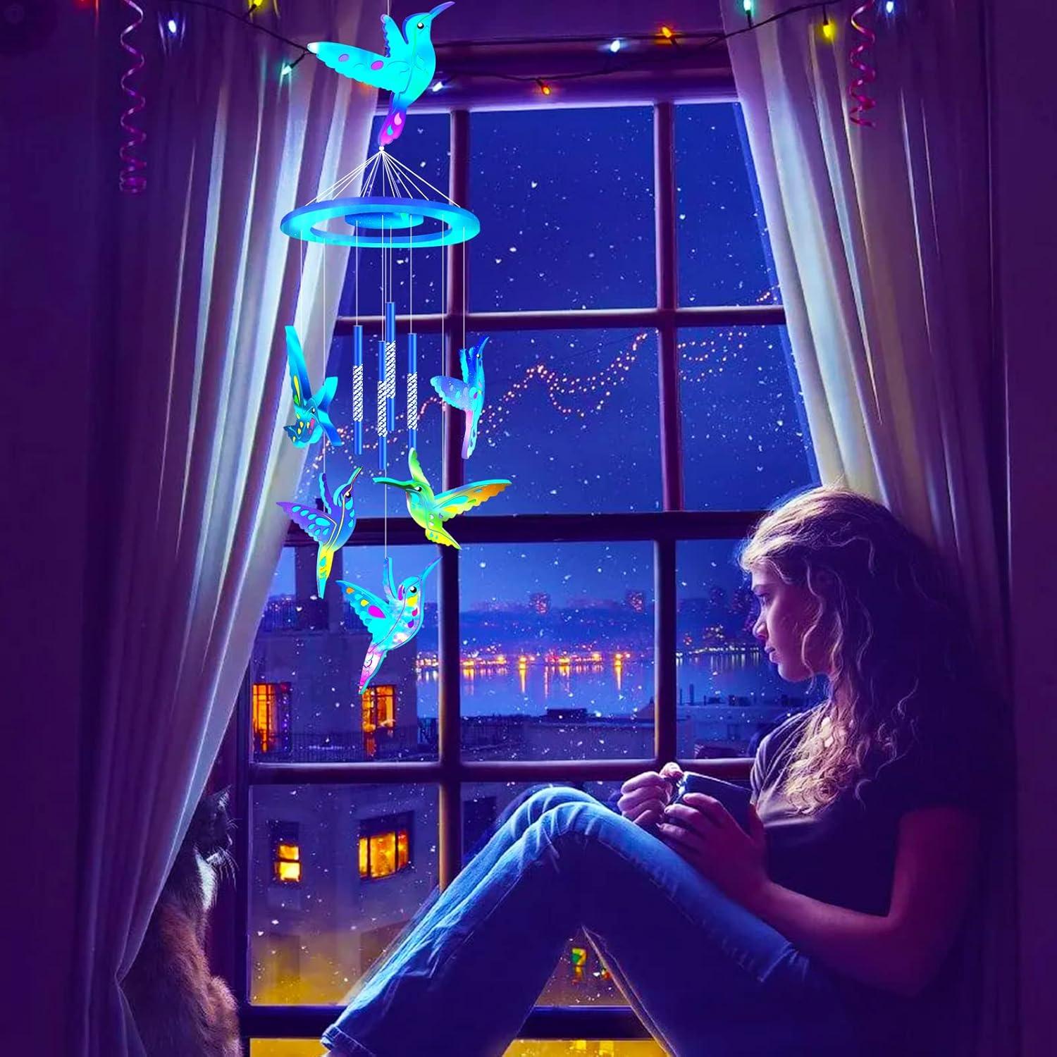 Moldes de Resina para Campanas de Viento Mity Rain - 6 Colibríes