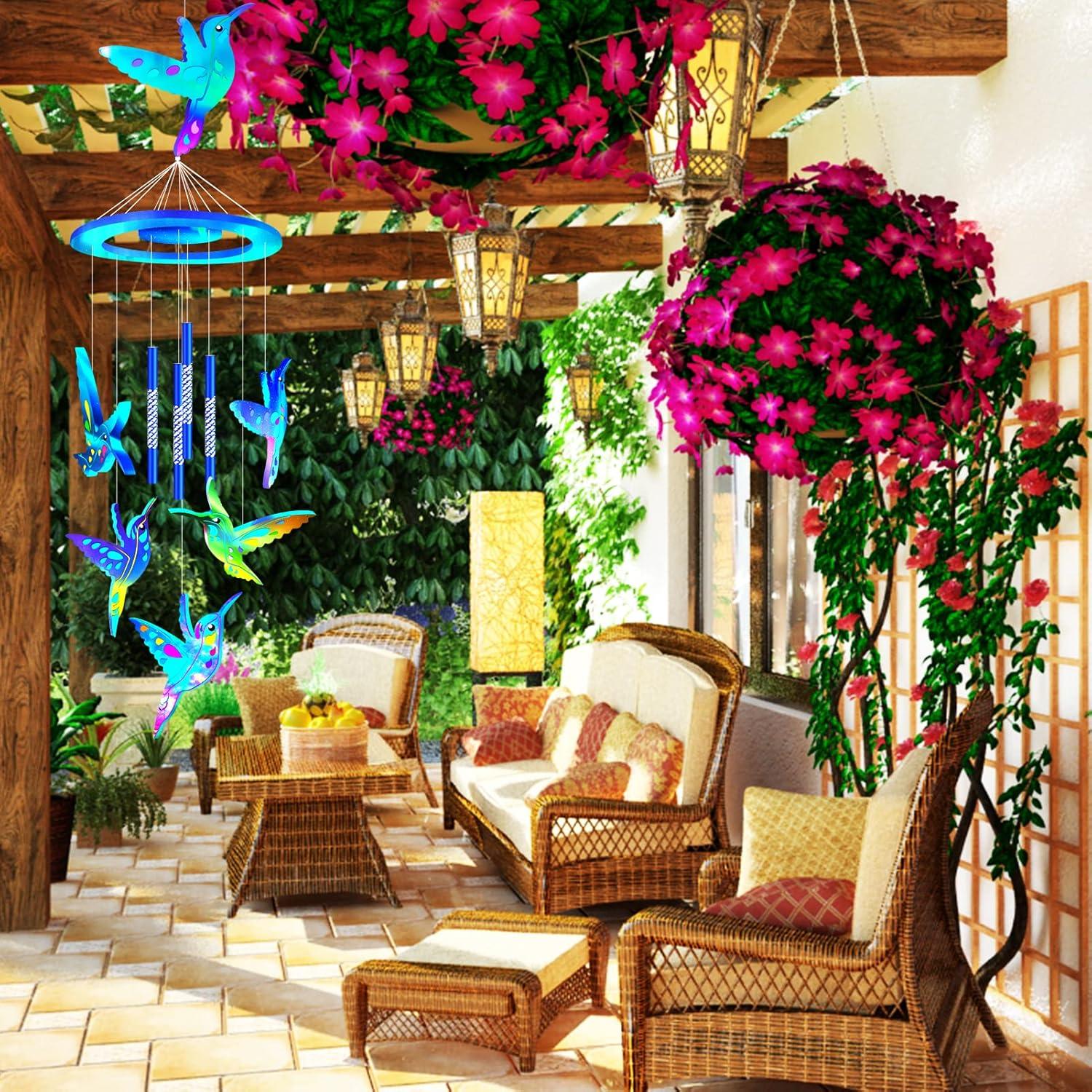 Moldes de Resina para Campanas de Viento Mity Rain - 6 Colibríes