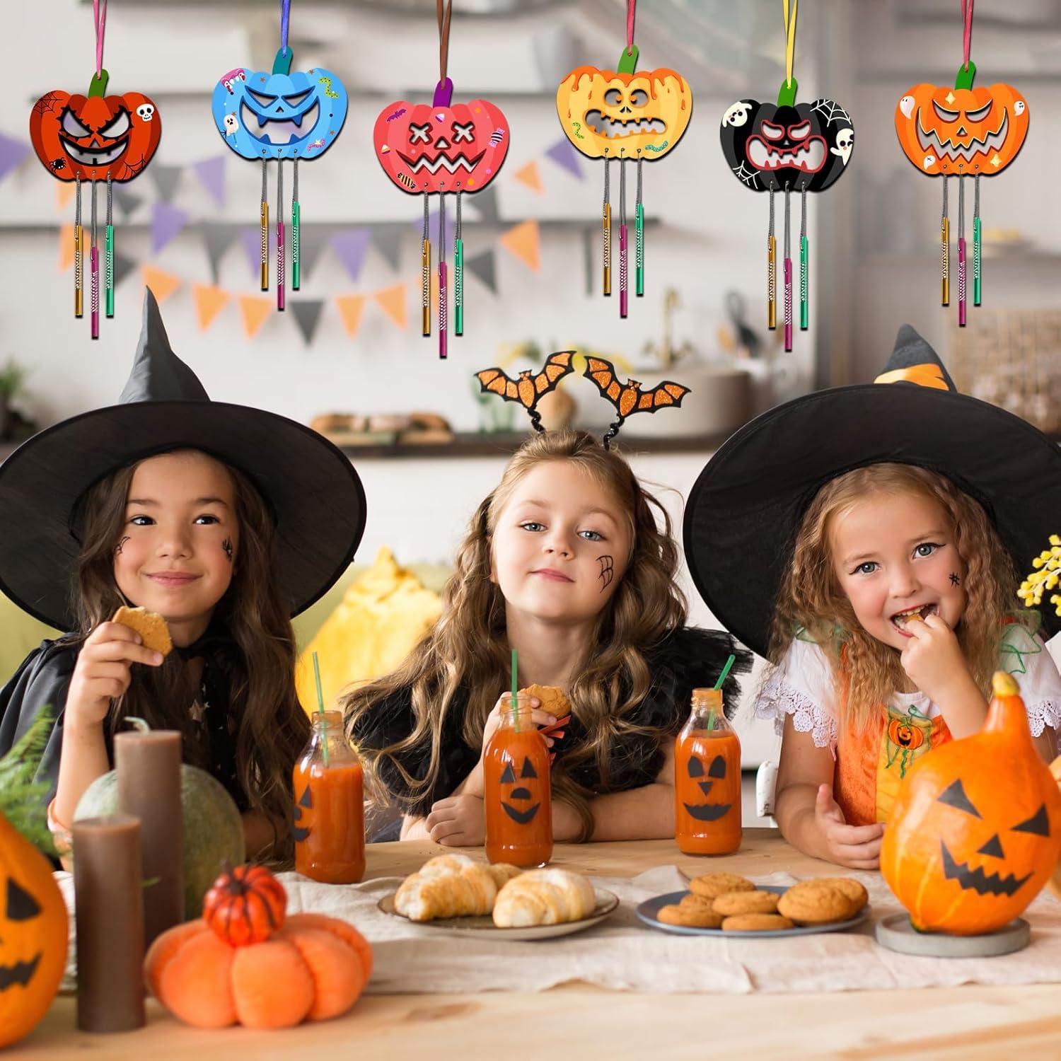 Kit de Campanas de Viento de Madera MEZOOM 9 Piezas DIY