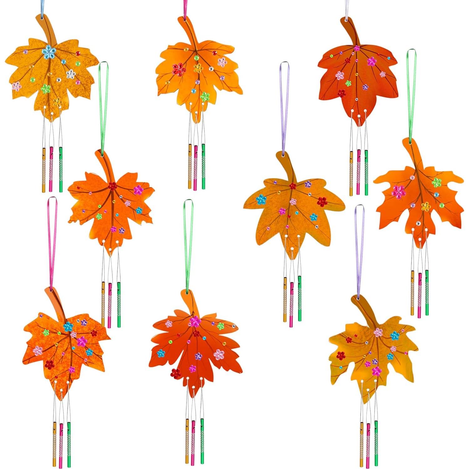 Kit de Manualidades Hmxpls - 9 Campanas de Viento de Madera