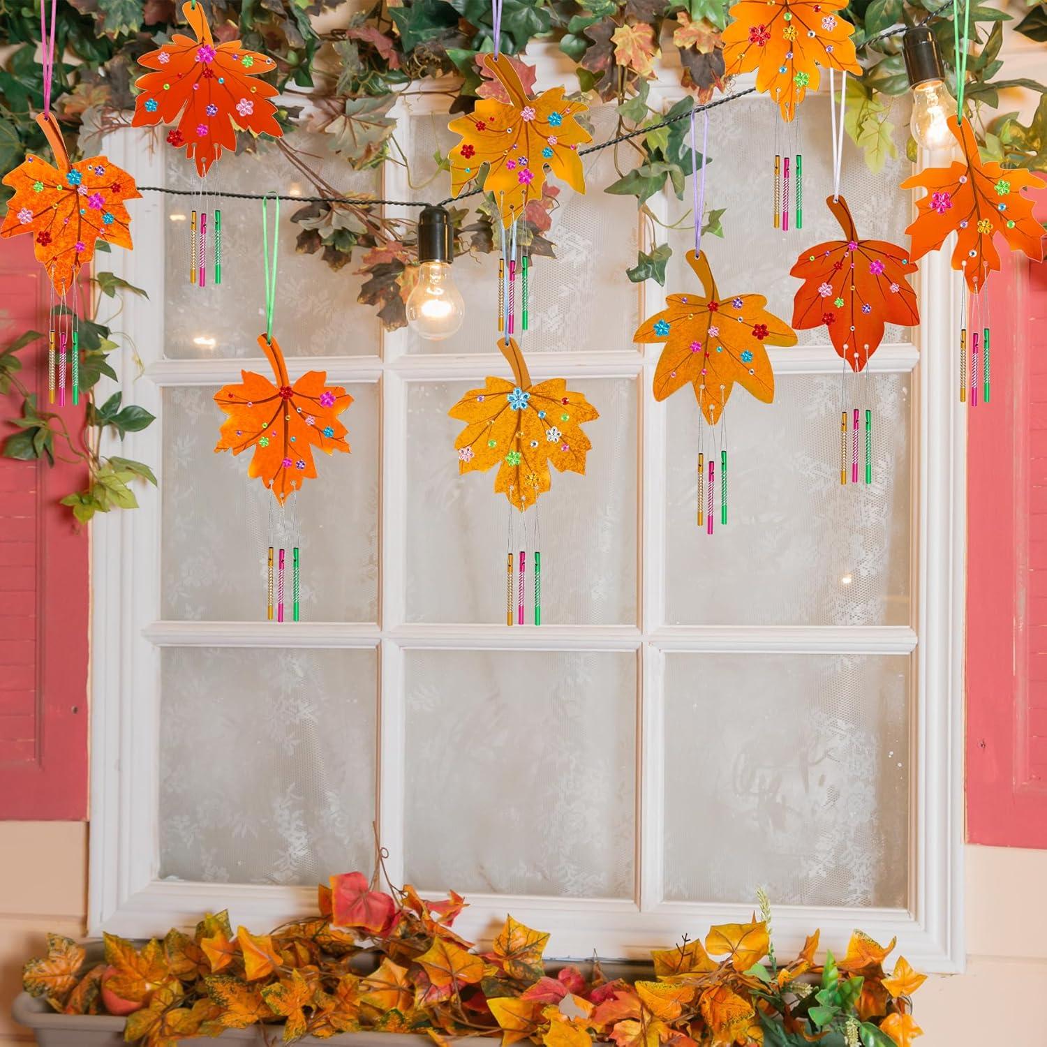 Kit de Manualidades Hmxpls - 9 Campanas de Viento de Madera