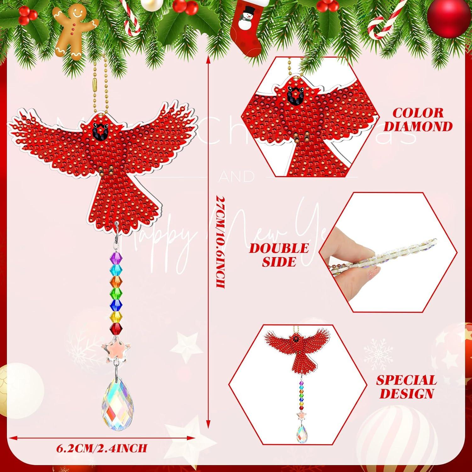 Kit de Arte de Diamante Tradder 6 Pcs Campanas de Viento Decorativas