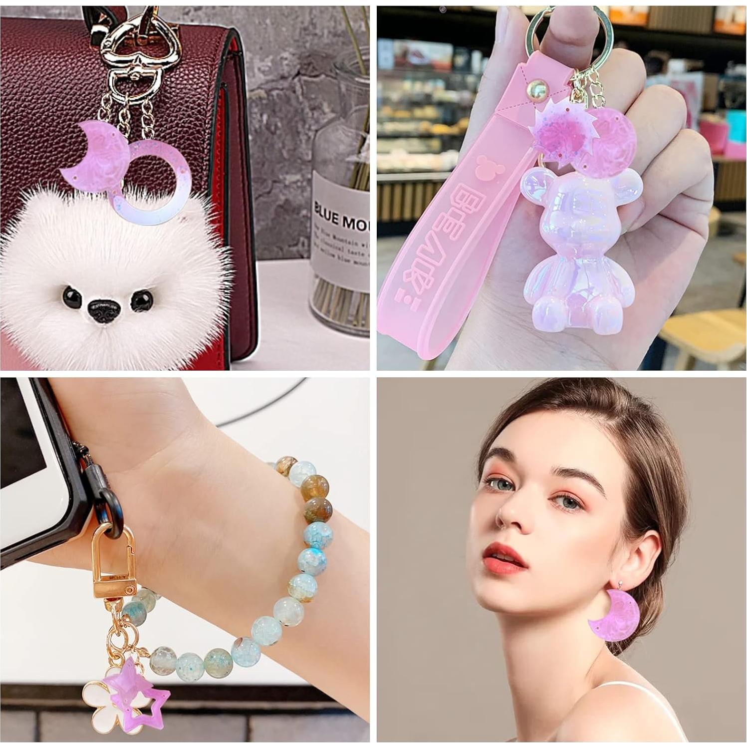 Moldes de Resina WOOPSOO para Campanas de Viento - 4 Piezas