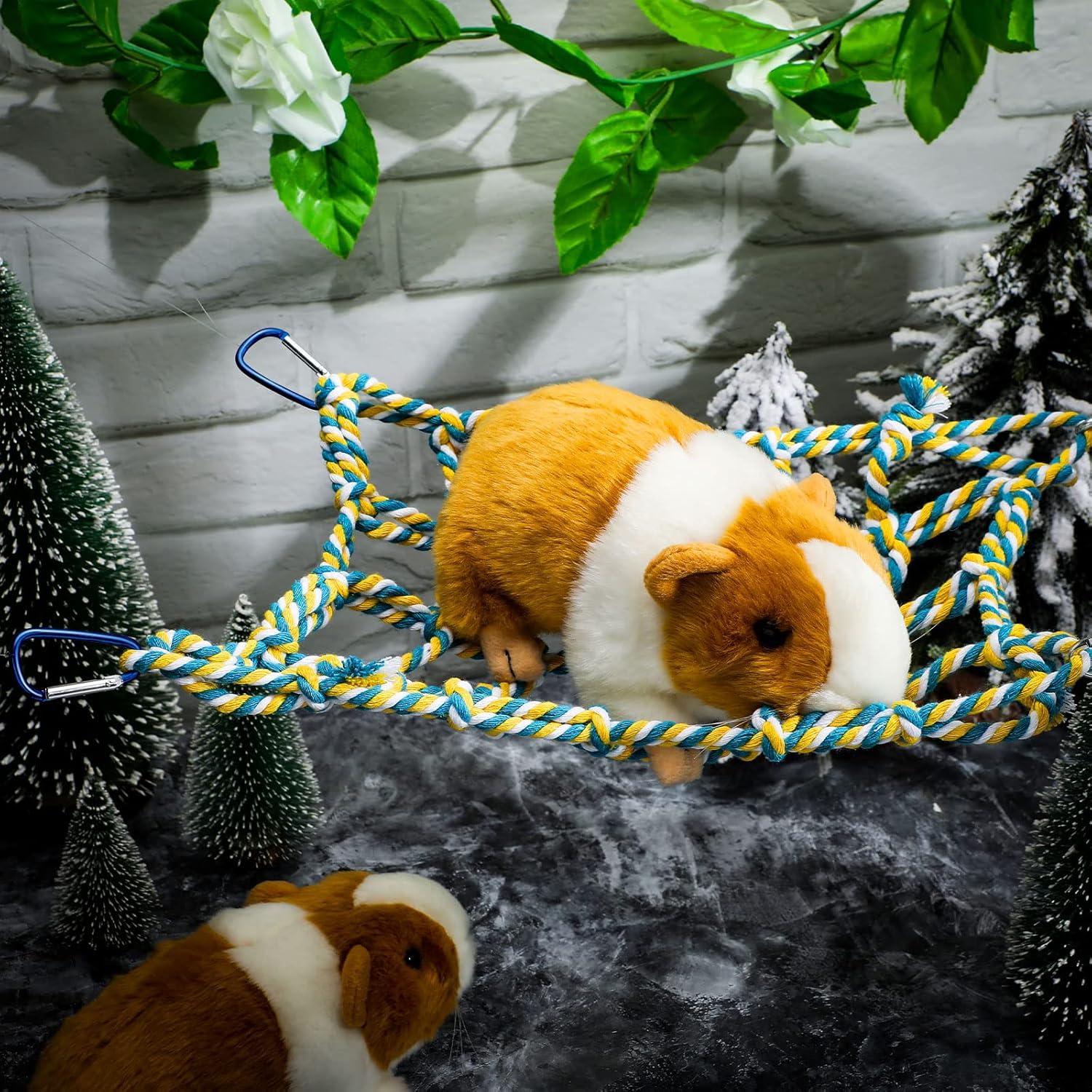 Red de Cuerda para Escalar Mascotas Weewooday 28x20cm 2 Piezas