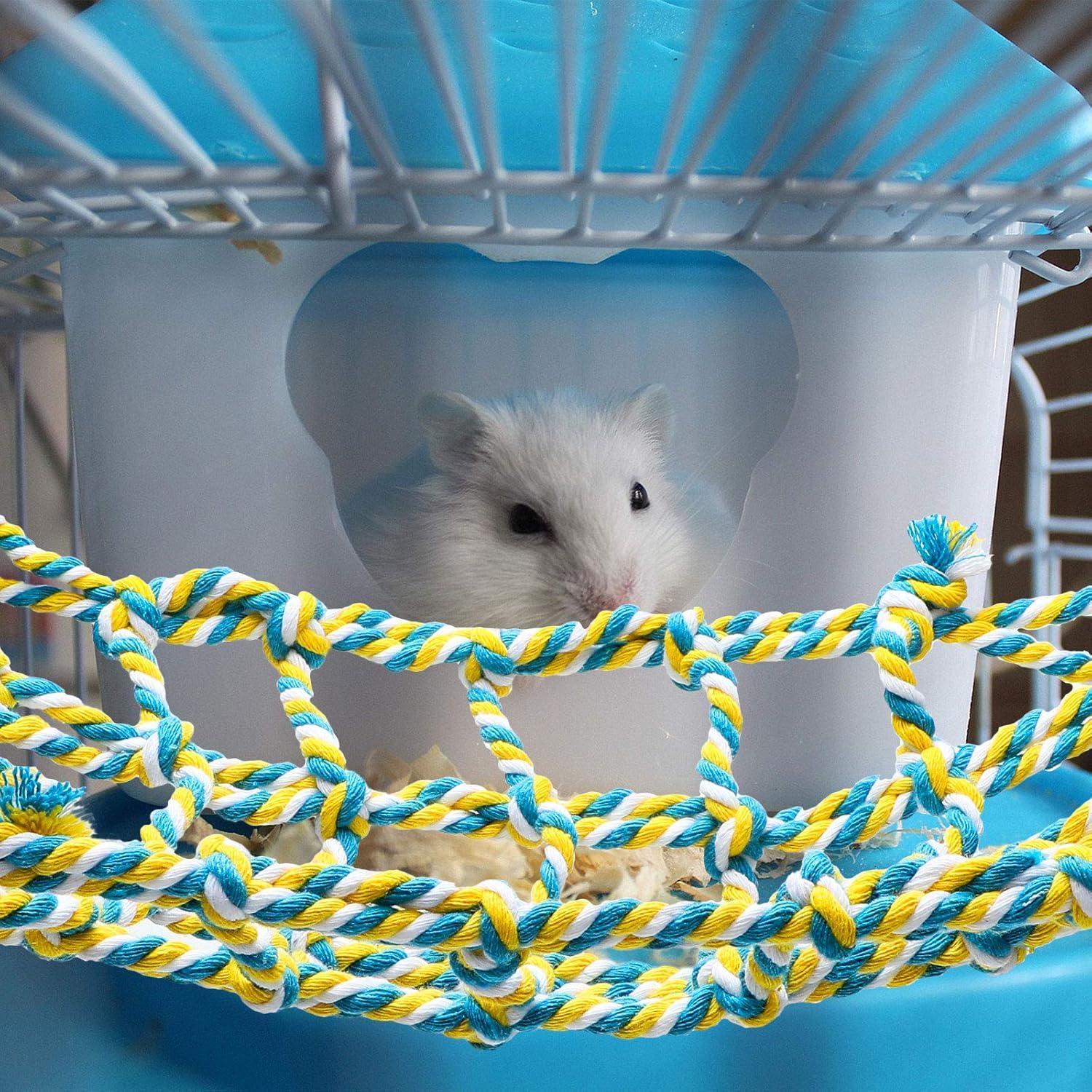 Red de Cuerda para Escalar Mascotas Weewooday 28x20cm 2 Piezas