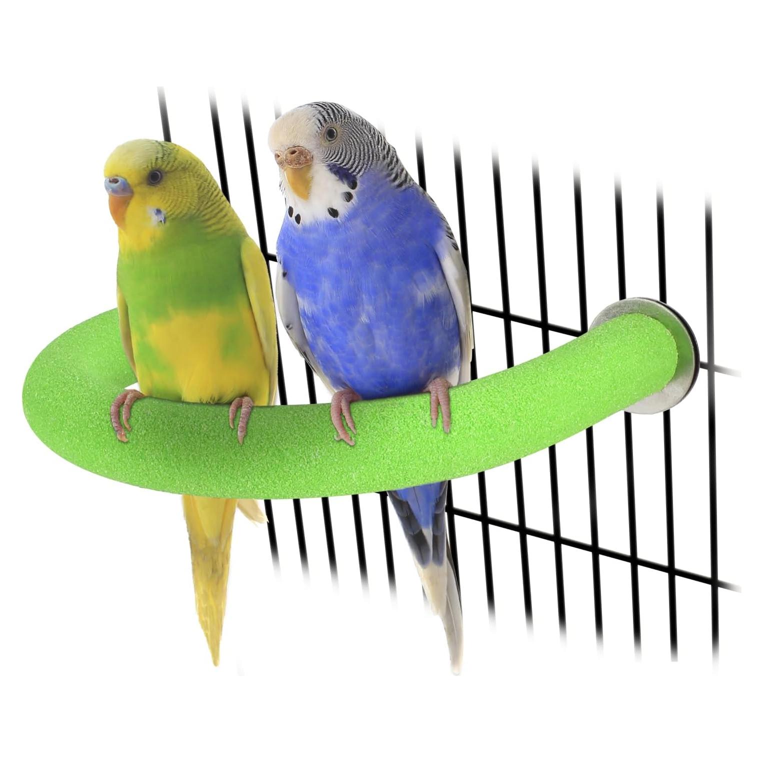 Percha para Aves Rypet en Forma de U Verde 17.5x15cm