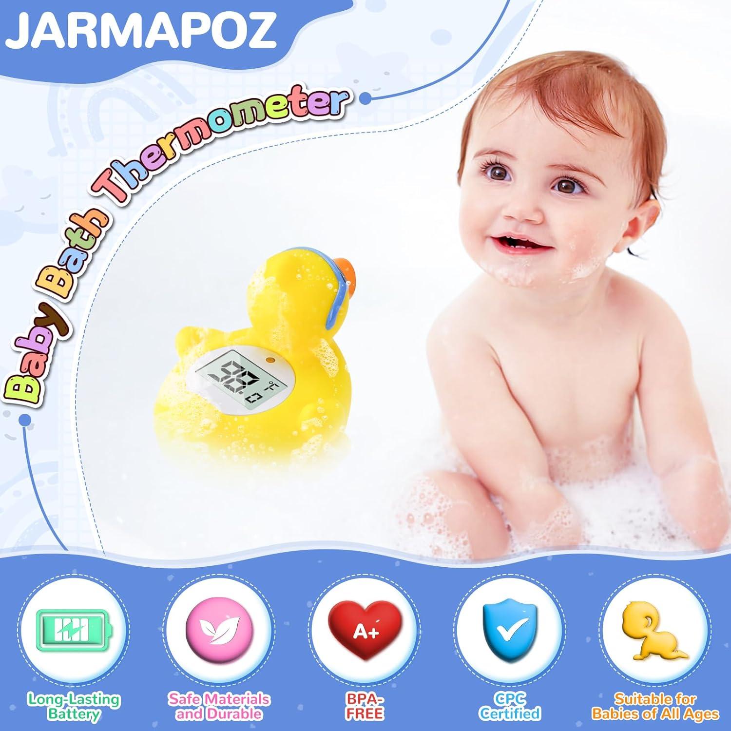 Termómetro de baño para bebés JARMAPOZ pato con alerta de temperatura
