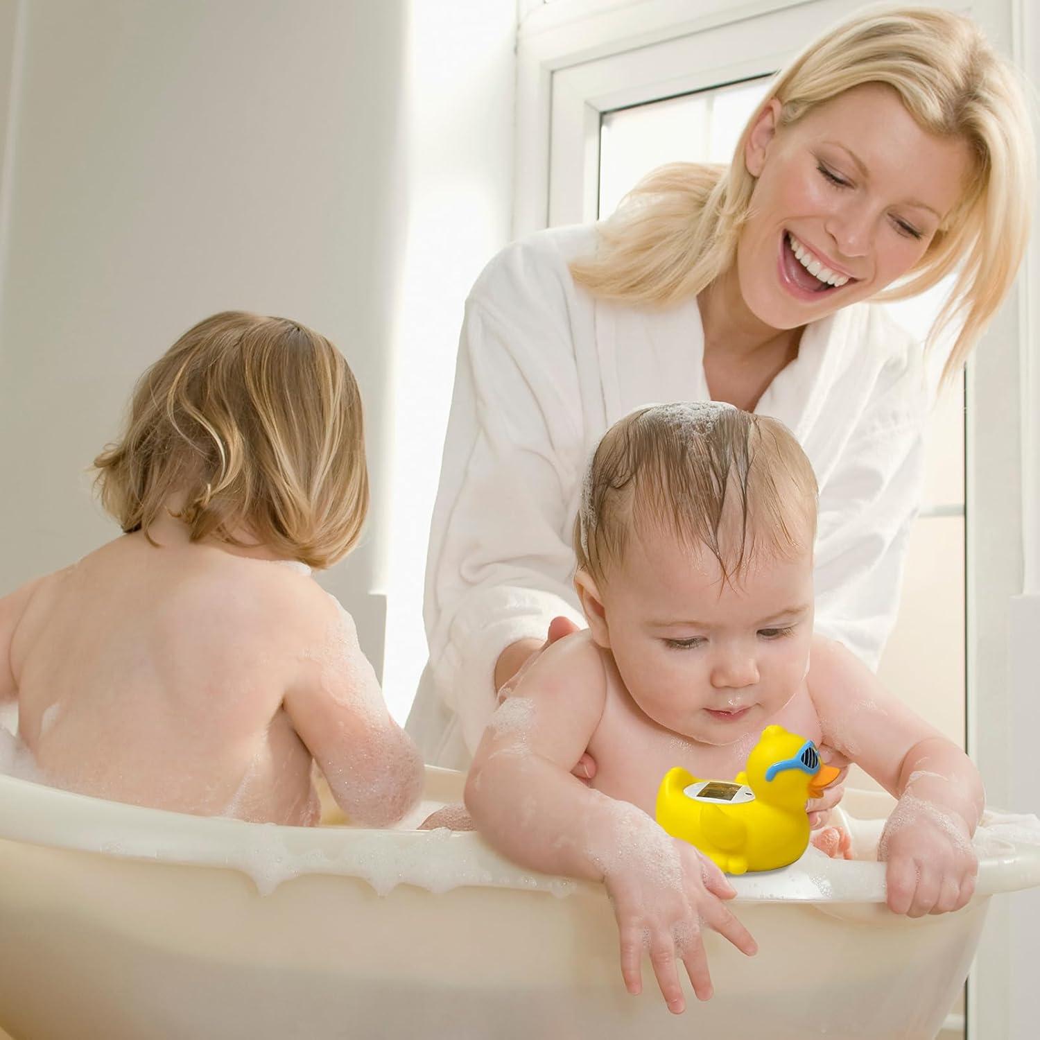Termómetro de baño para bebés JARMAPOZ pato con alerta de temperatura