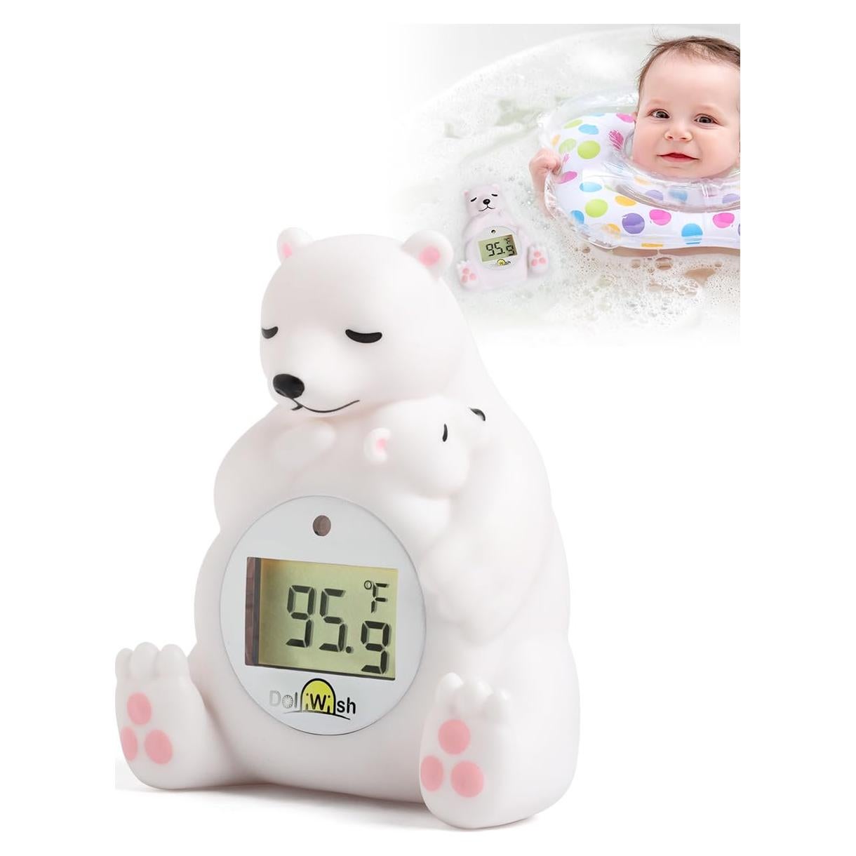 Termómetro de baño digital Doliwish oso polar para bebés