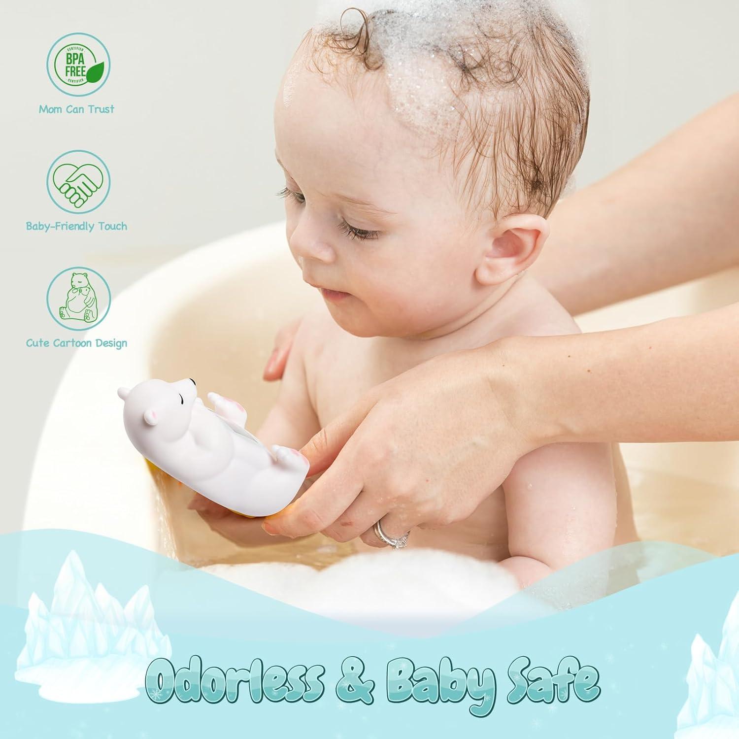 Termómetro de baño digital Doliwish oso polar para bebés