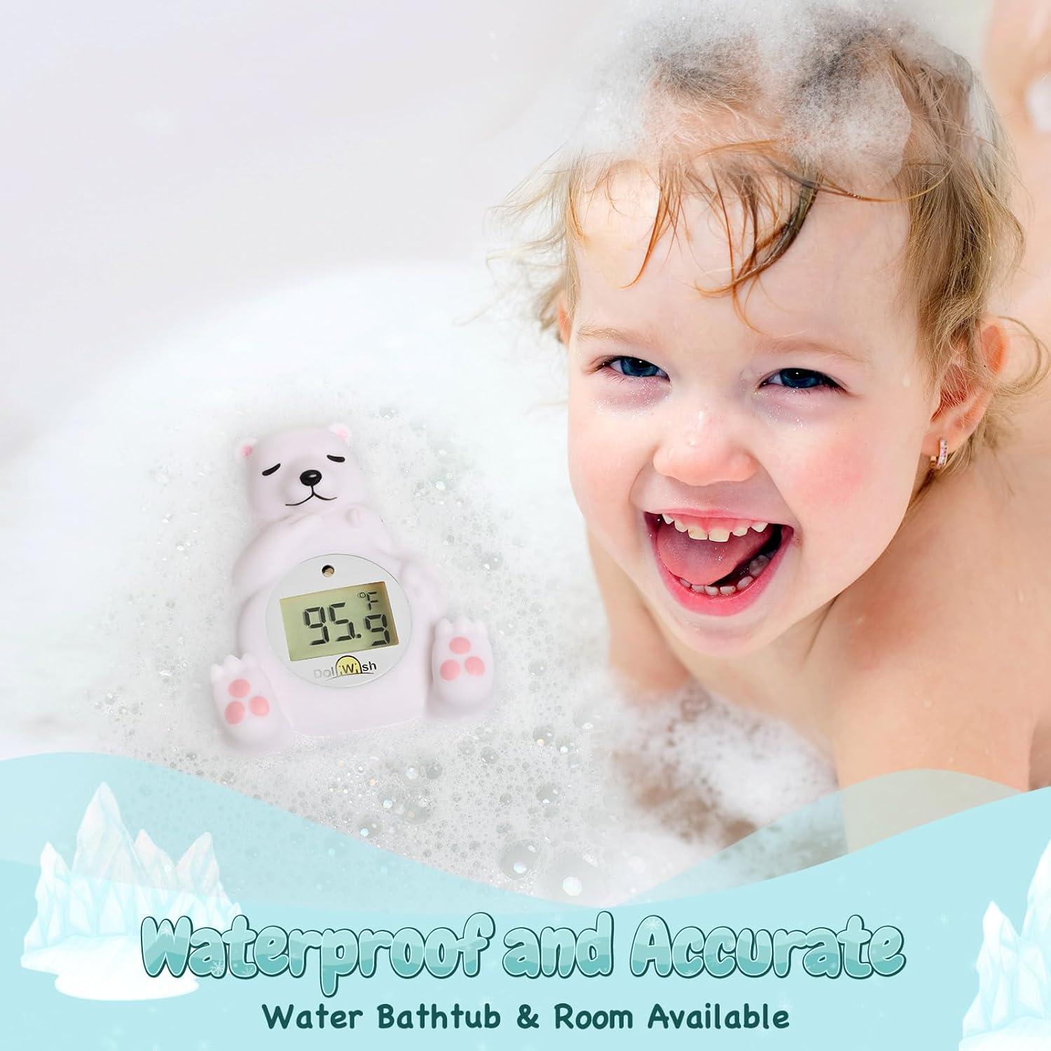 Termómetro de baño digital Doliwish oso polar para bebés