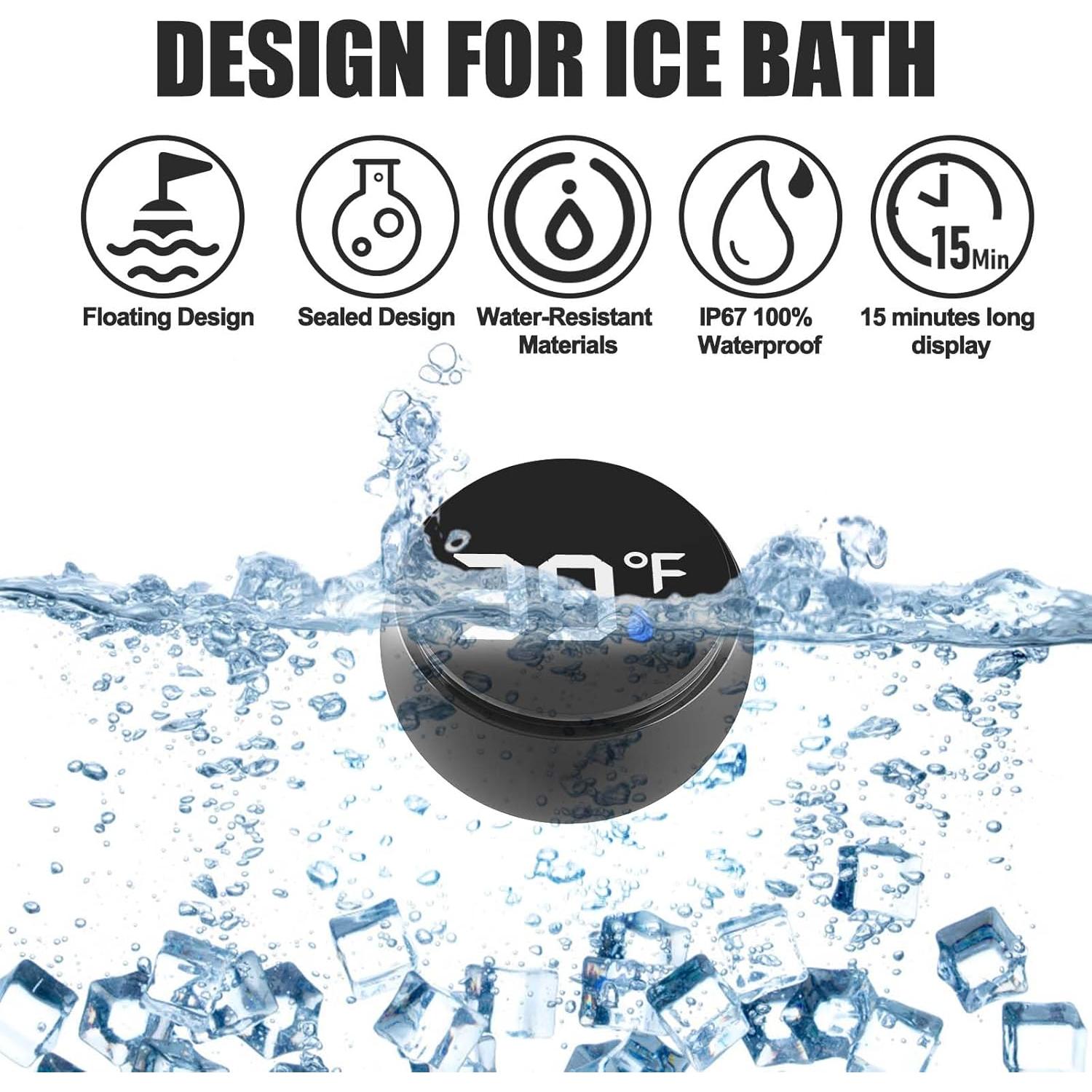 Termómetro Flotante de Baño de Hielo Palksky IP67
