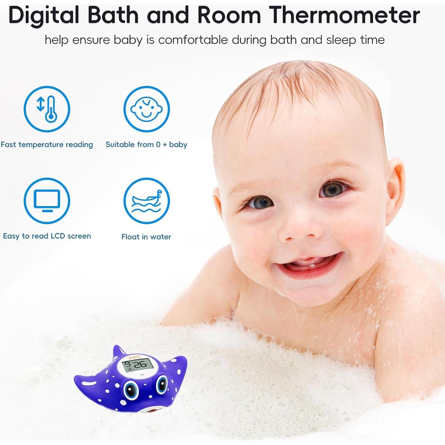 Termómetro de baño digital B&H para bebés pez diablo