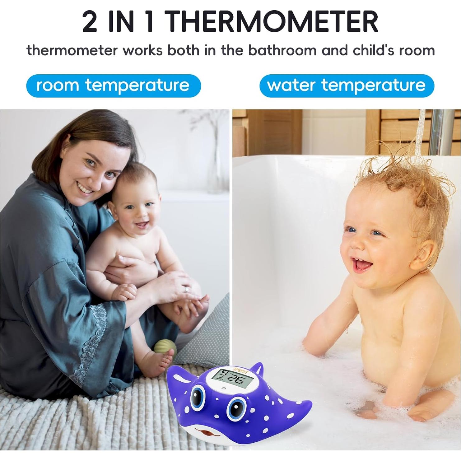 Termómetro de baño digital B&H para bebés pez diablo
