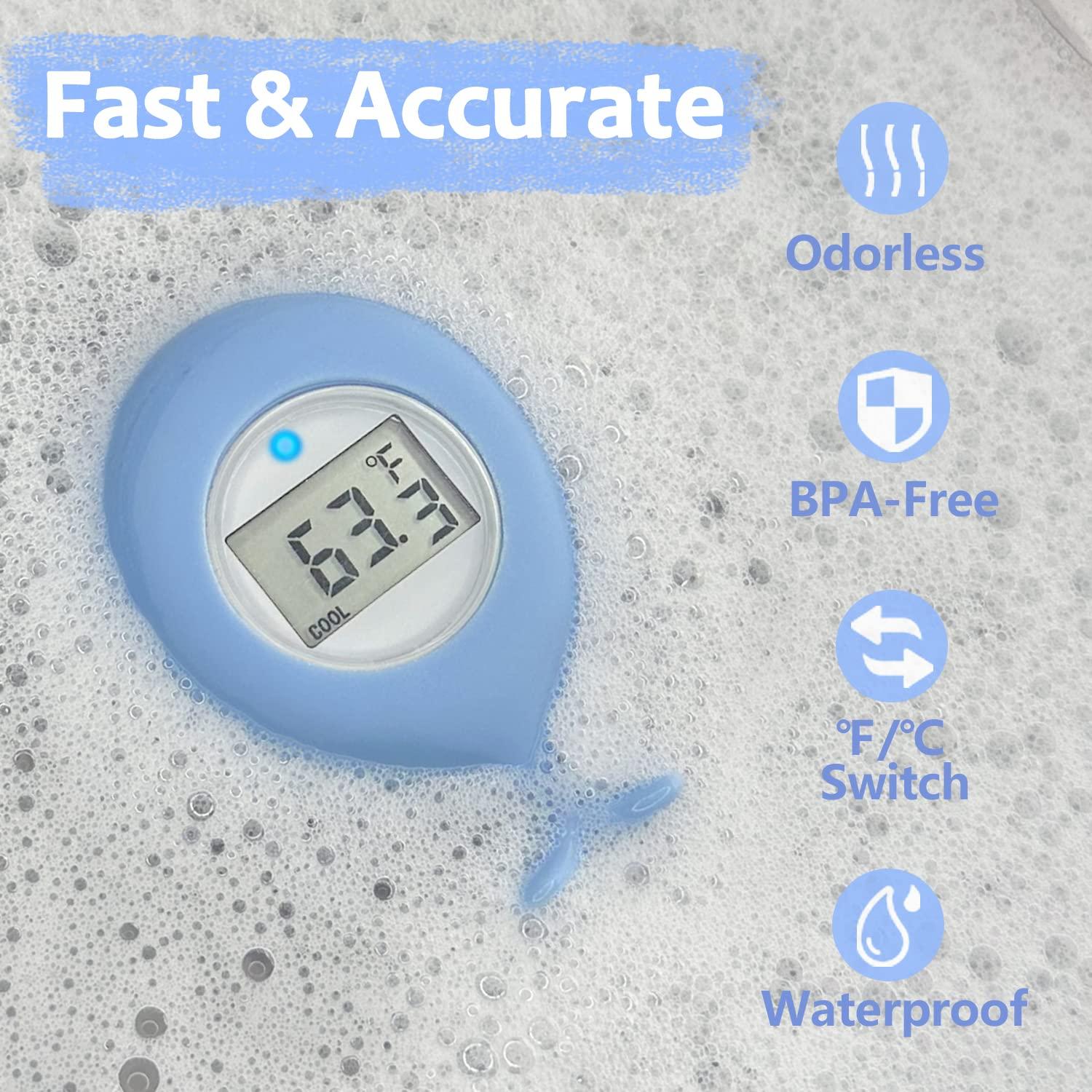 Termómetro de baño IOG para bebés - Flotante y seguro