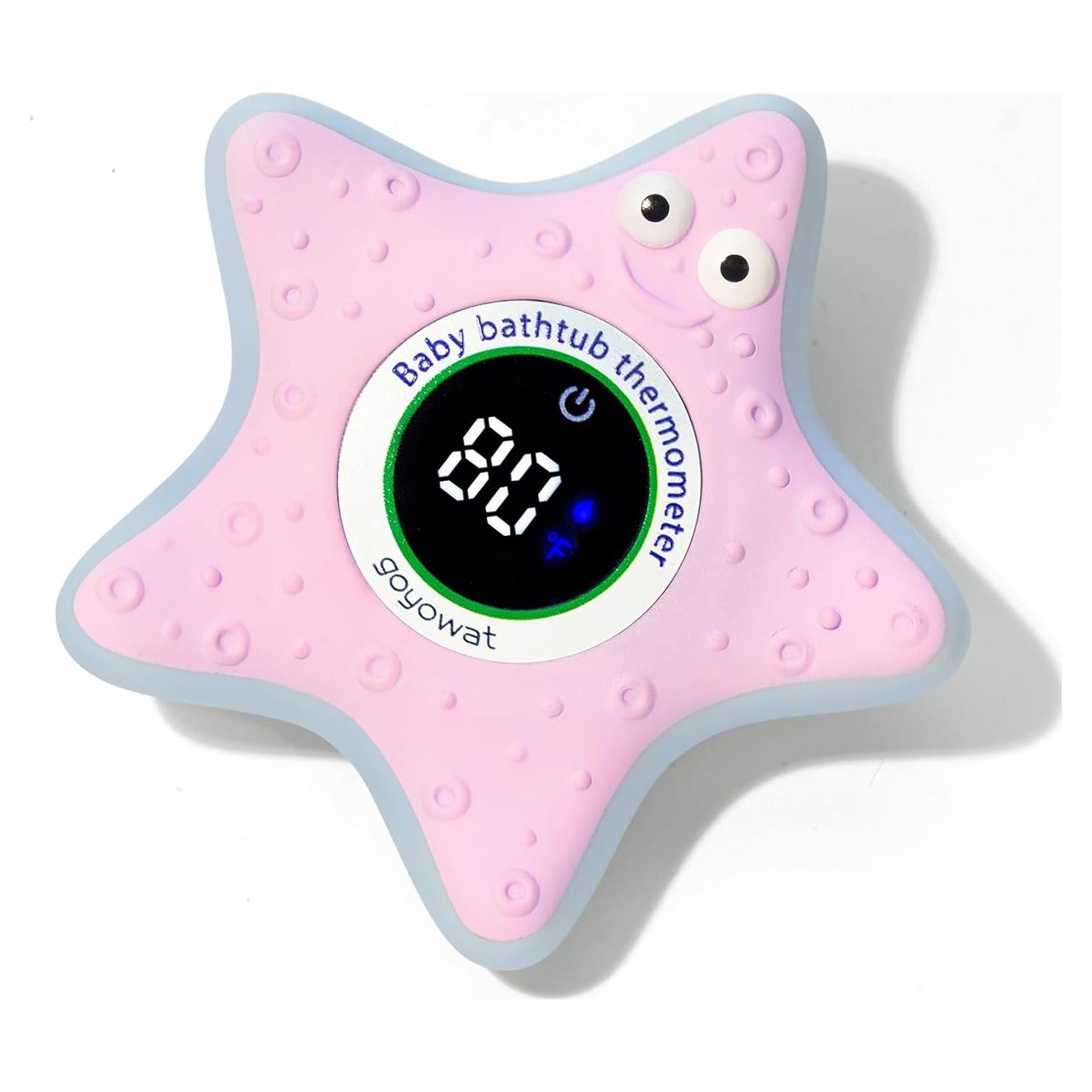 Termómetro de baño GOYOWAT FMCM064 con juguete cangrejo LED