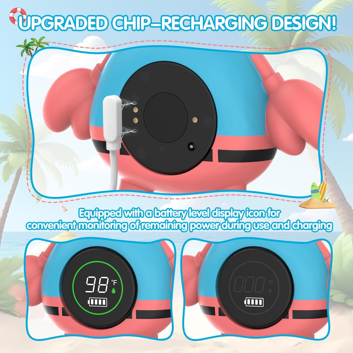 Termómetro de Baño BabyElf Flotante para Bebés y Niños