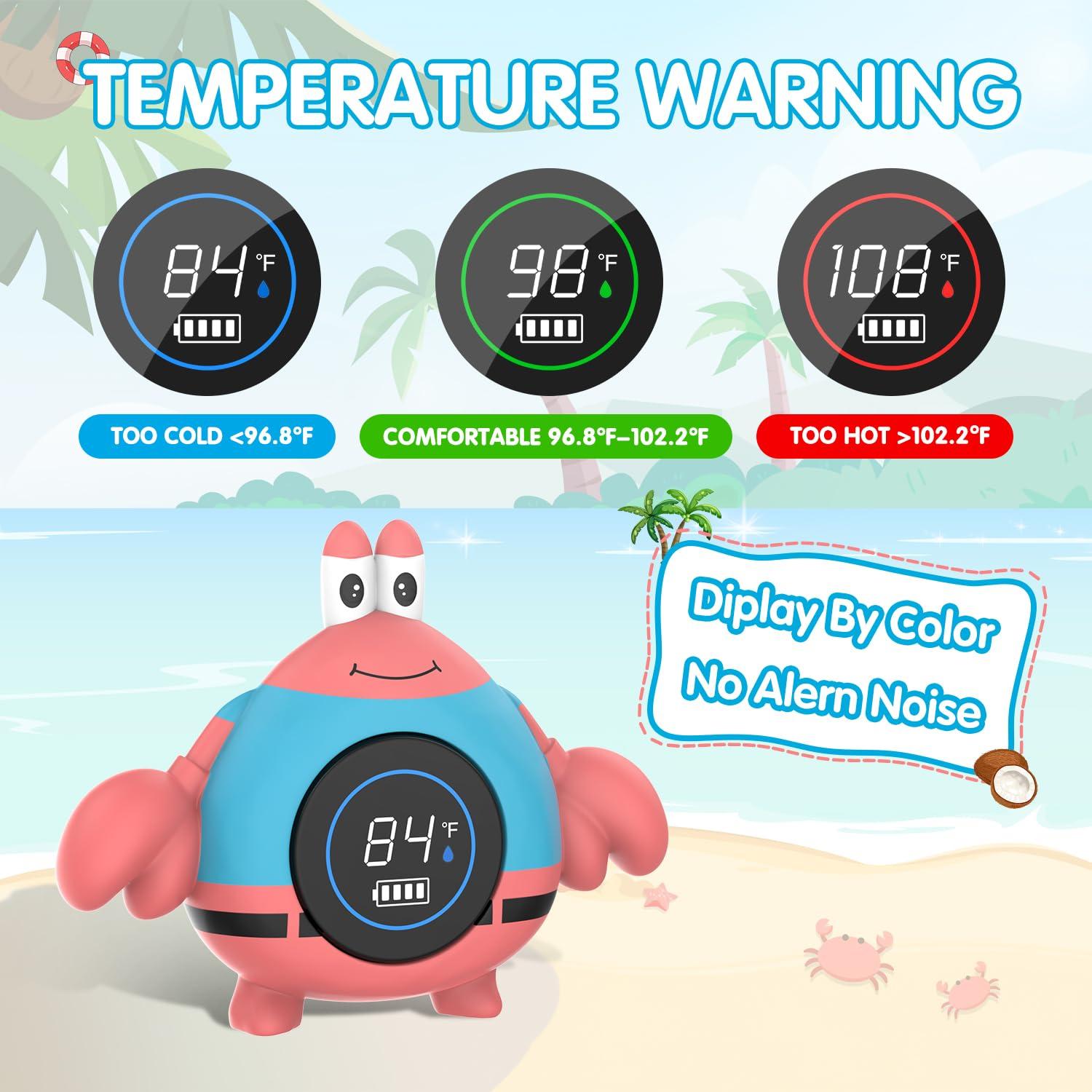 Termómetro de Baño BabyElf Flotante para Bebés y Niños