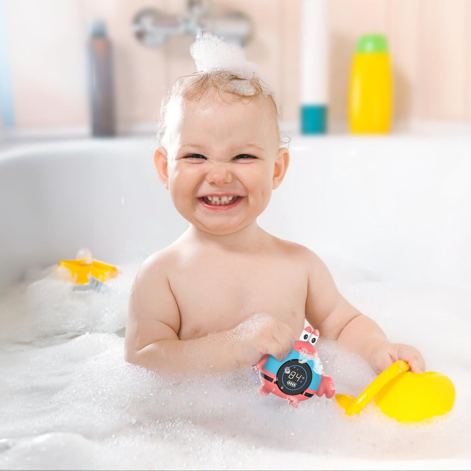 Termómetro de Baño BabyElf Flotante para Bebés y Niños