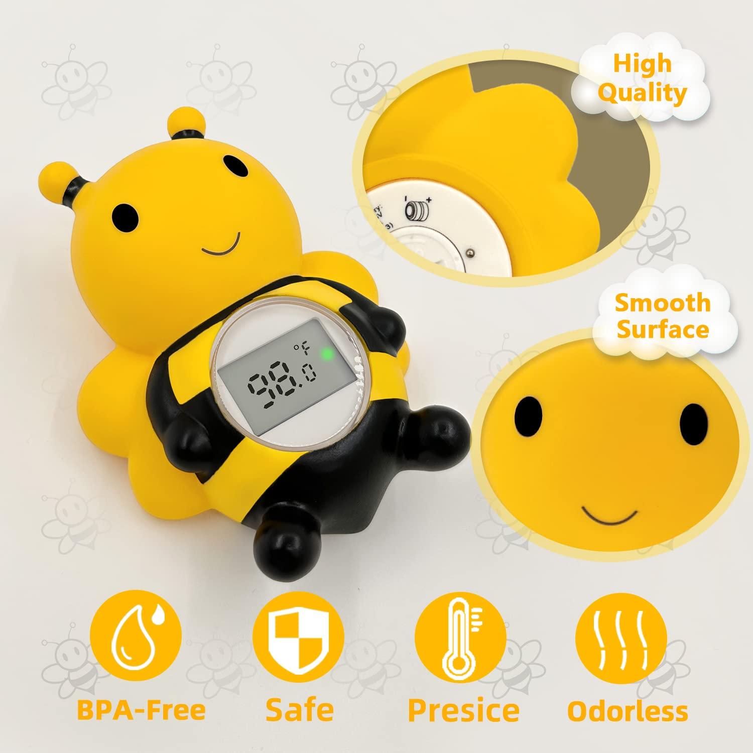 Termómetro de baño IOG para bebés - Juguete flotante abeja