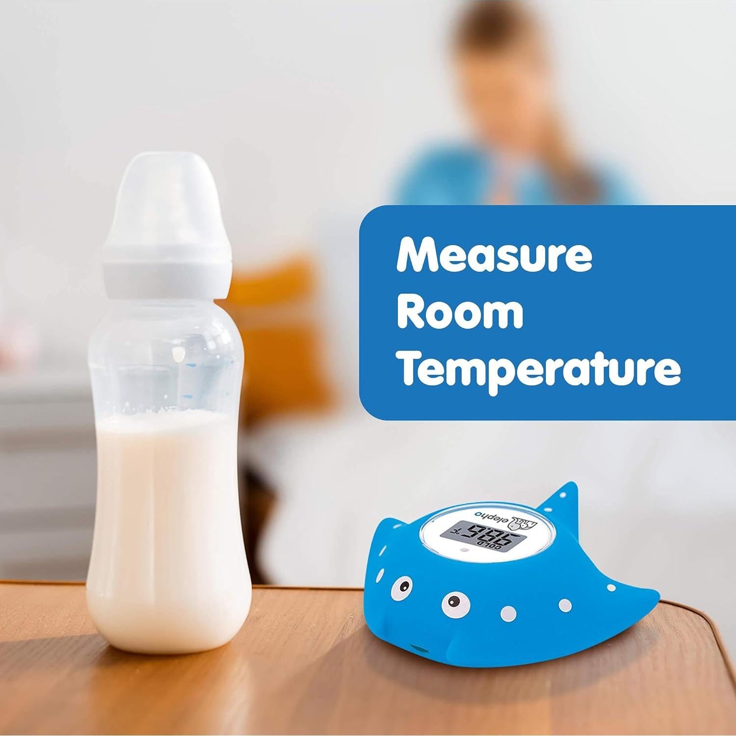 Termómetro Digital para Bebés Elepho eFloat Azul - Juguete de Baño