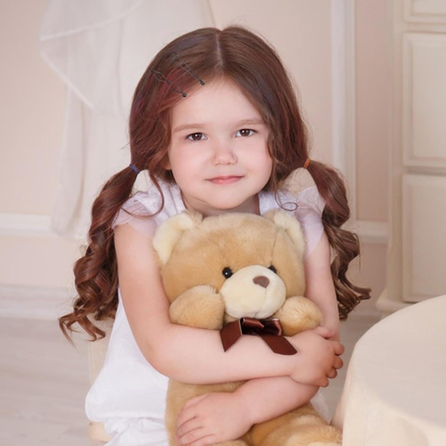 30 Clips de Pelo Metálicos Geométricos SHEHARUHI 6 Estilos