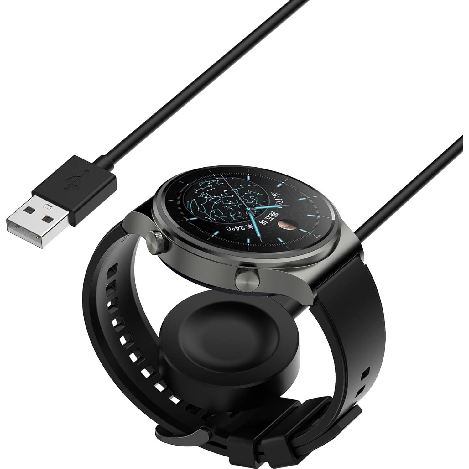 Cargador para Huawei Watch 4/4 Pro/3/3 Pro FitTurn 1m