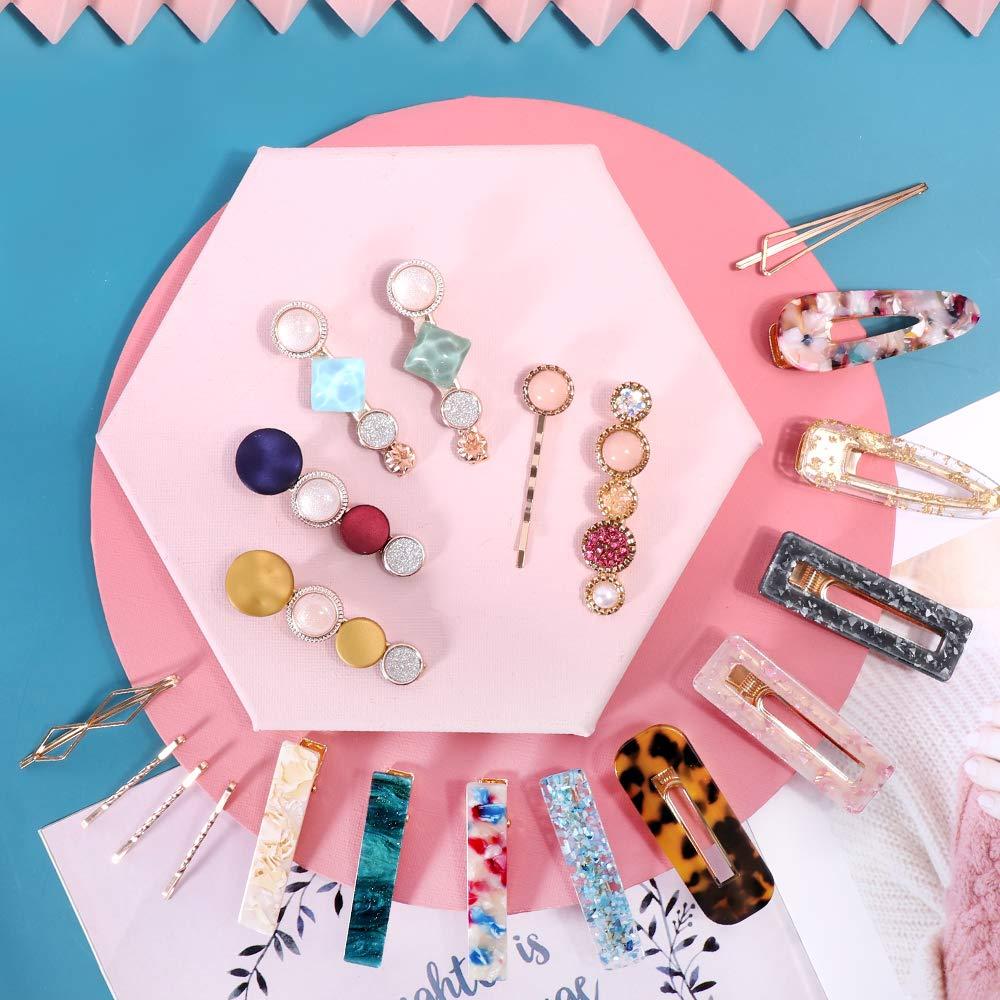 28 Piezas Accesorios de Pelo Magicsky: Clips y Horquillas
