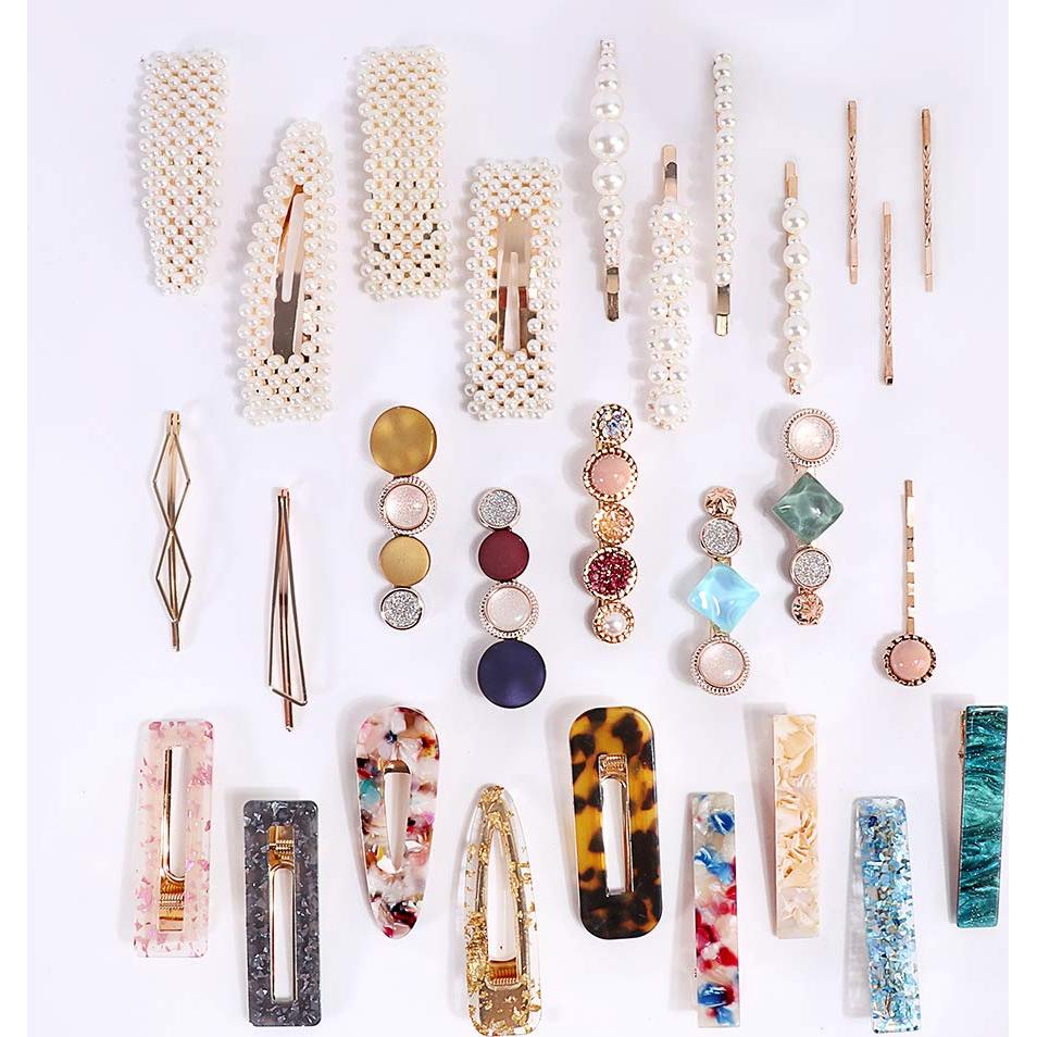 28 Piezas Accesorios de Pelo Magicsky: Clips y Horquillas