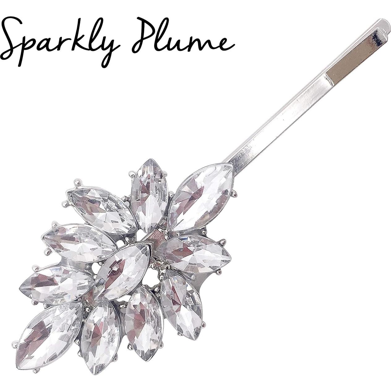 Paquete de 5 Pinzas Decorativas de Cristal Vintage EasyTech