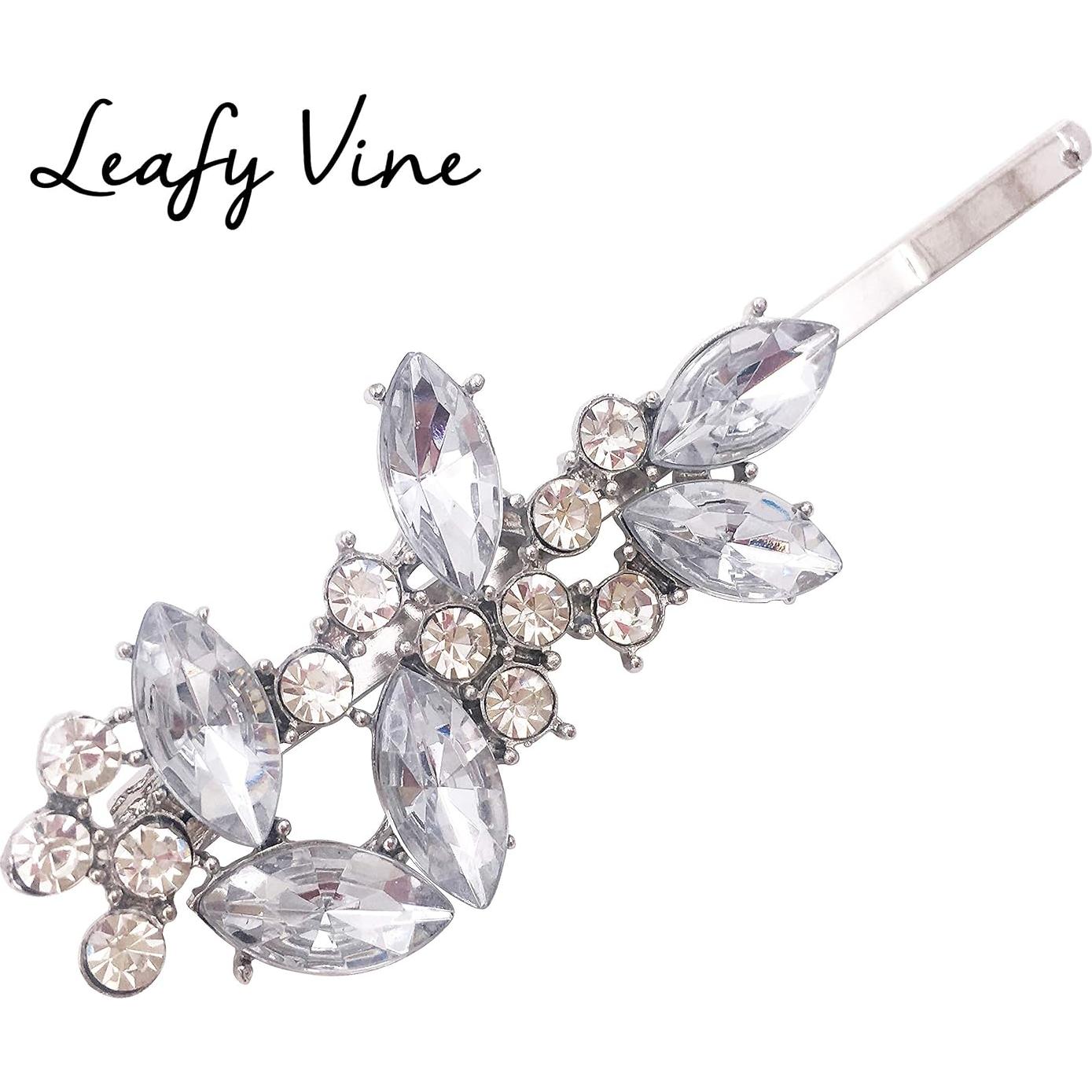 Paquete de 5 Pinzas Decorativas de Cristal Vintage EasyTech