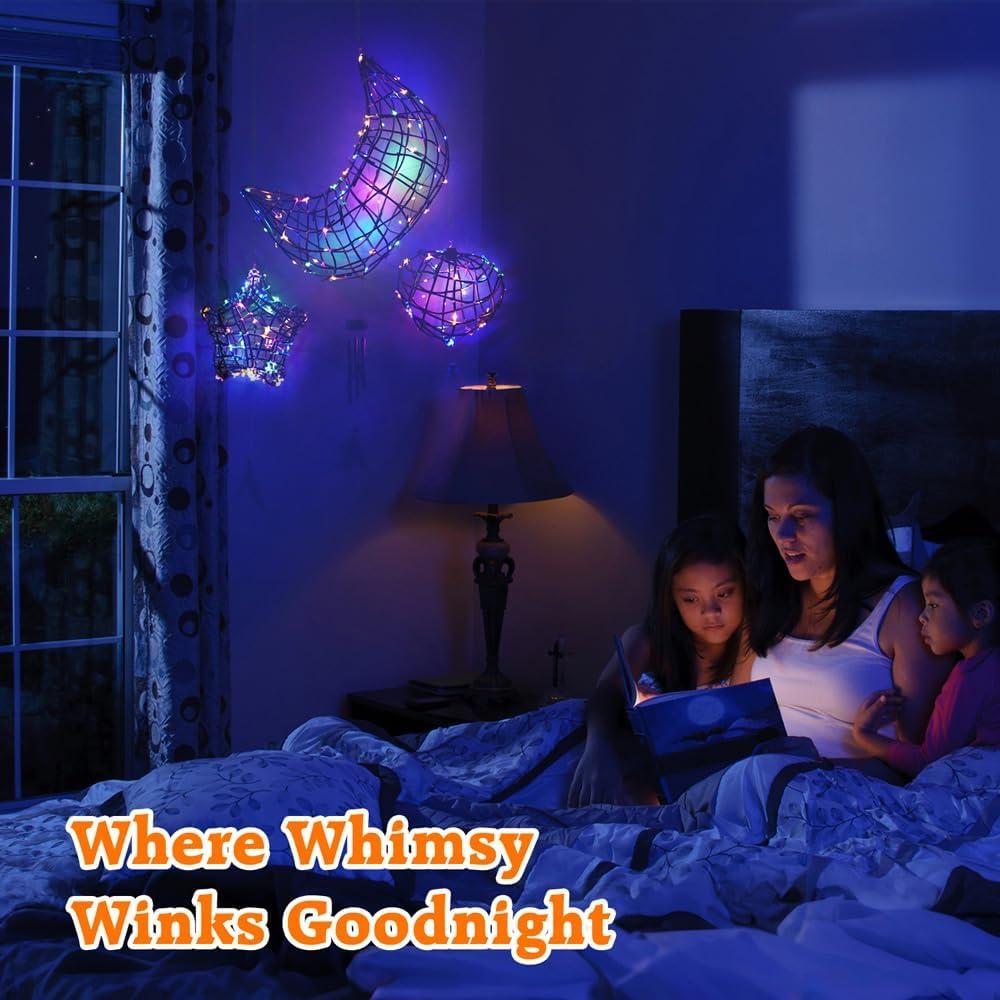 Kit de Artesanía con Luces LED CHARTEKS 3D para Niños