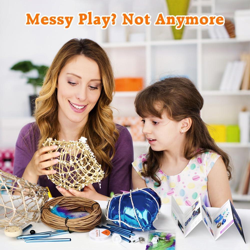 Kit de Artesanía con Luces LED CHARTEKS 3D para Niños