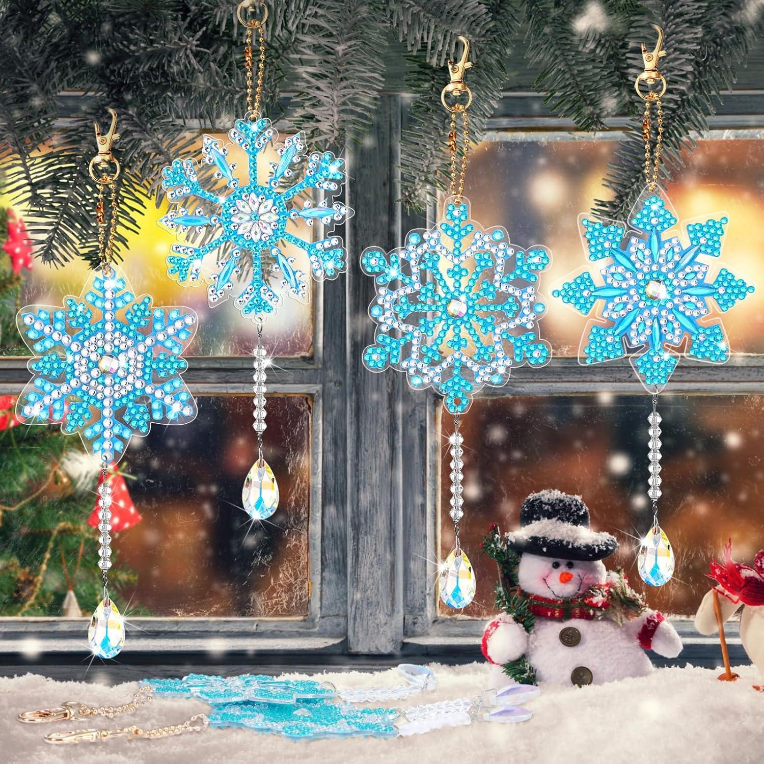 Kit de Pintura de Diamante 4 Pcs Campanas de Viento Gerrii