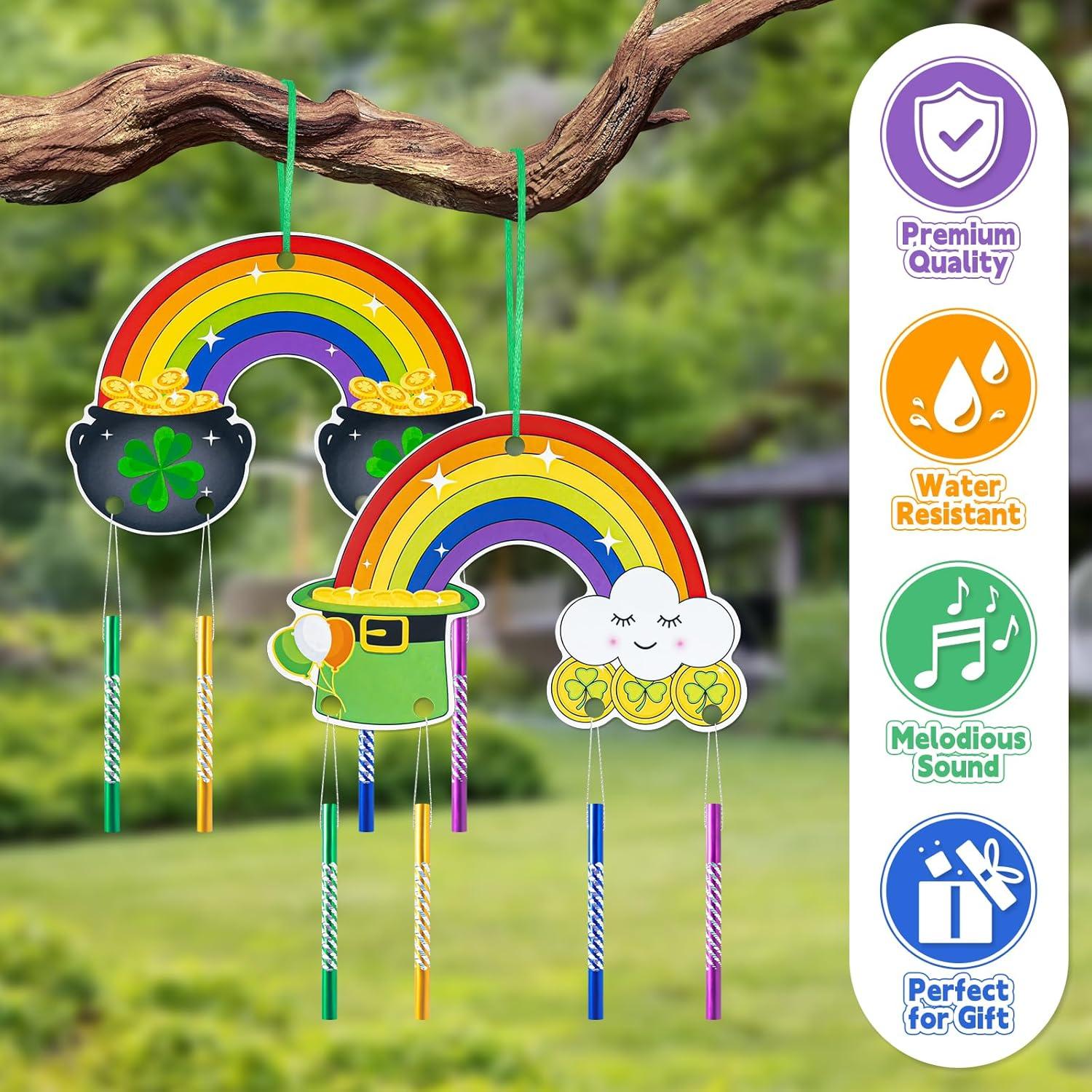 Kit de Campana de Viento NeusWonder para Manualidades San Patricio