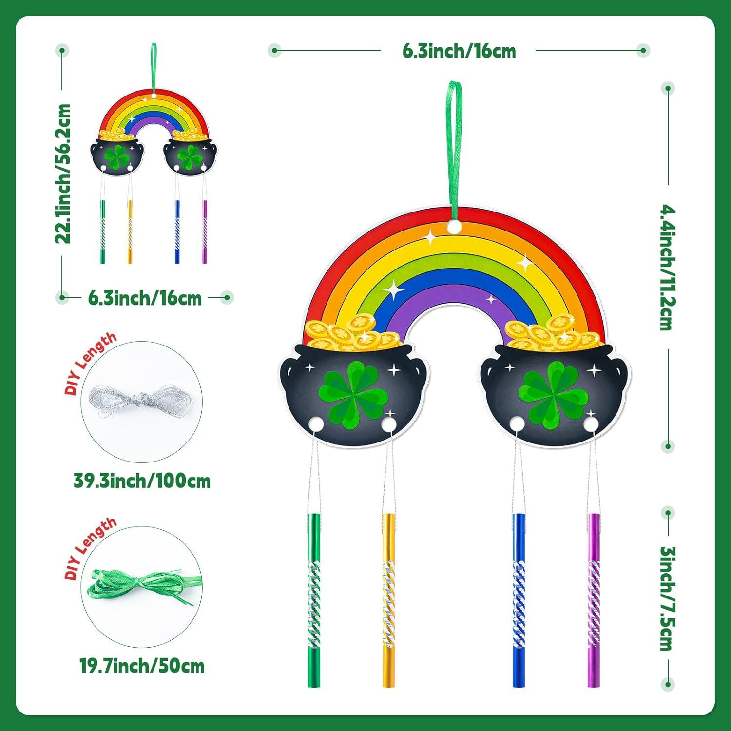 Kit de Campana de Viento NeusWonder para Manualidades San Patricio