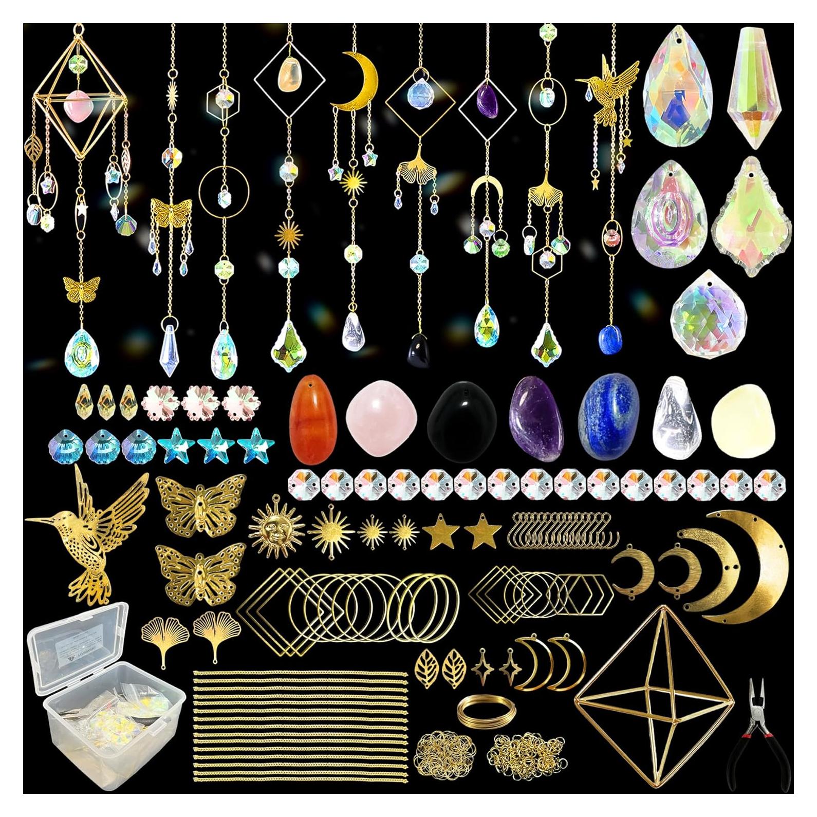 Kit de Suncatchers DIY LUFEEMGA 270 Piezas Manualidades