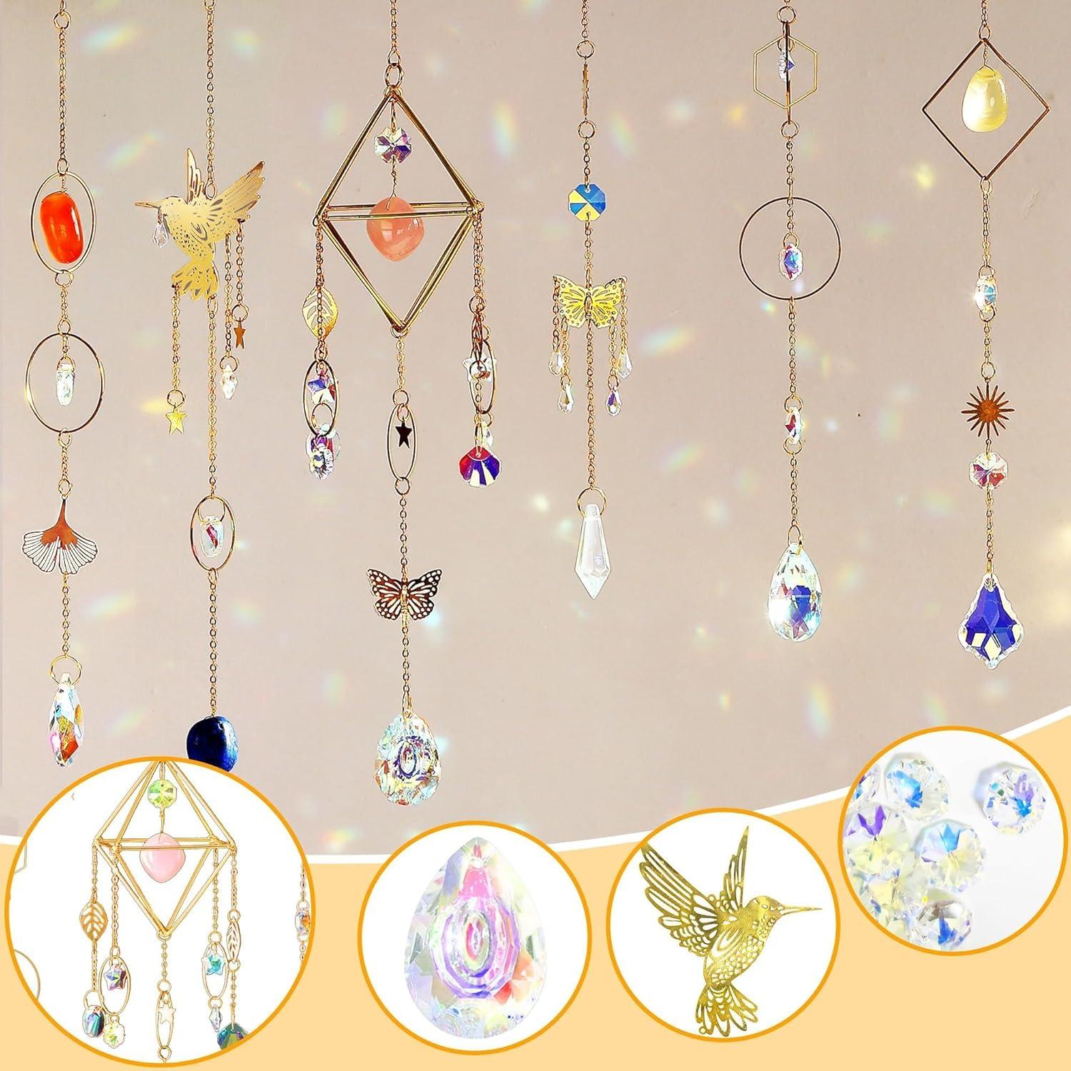 Kit de Suncatchers DIY LUFEEMGA 270 Piezas Manualidades