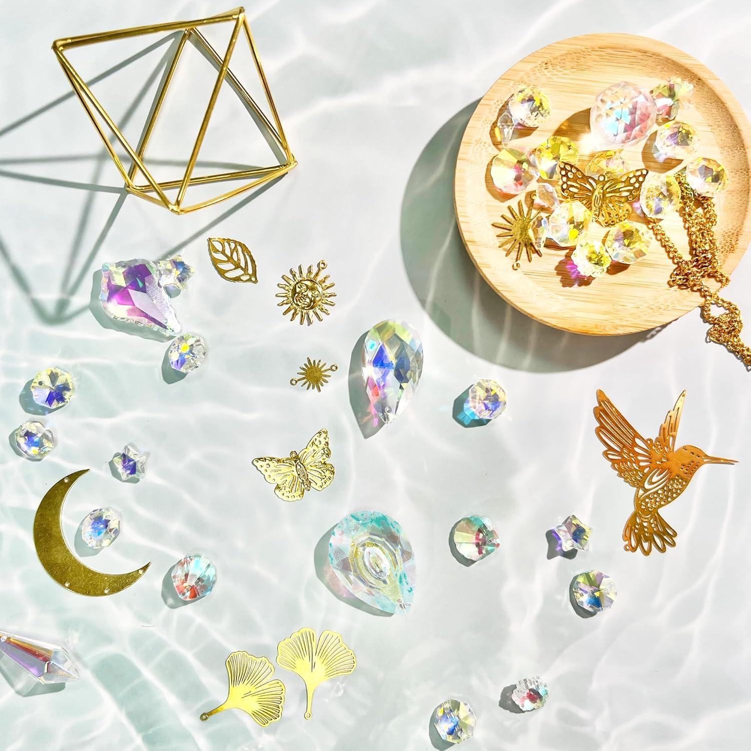 Kit de Suncatchers DIY LUFEEMGA 270 Piezas Manualidades