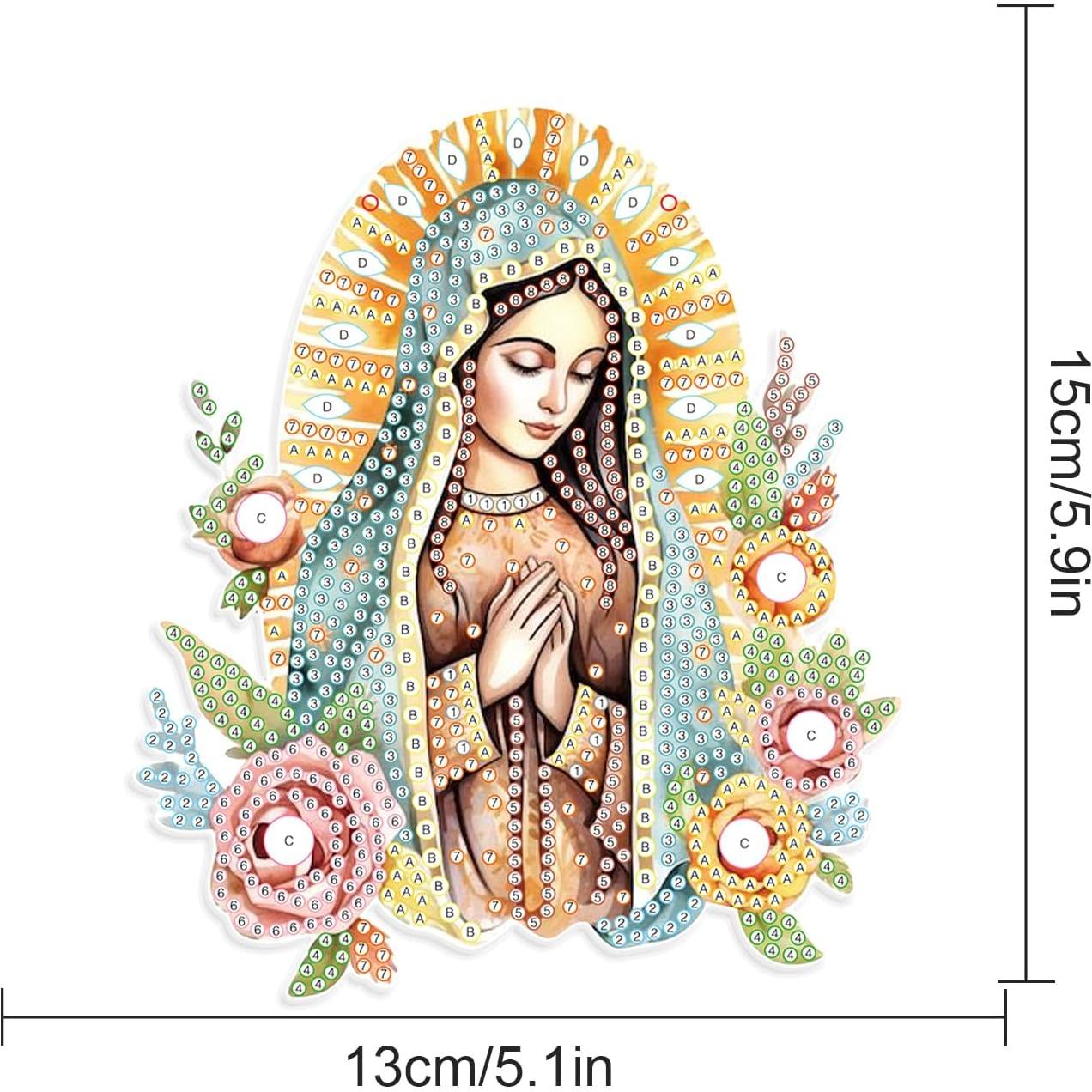 Kit de Pintura de Diamante JISHSHAY 5D Colgante DIY 16cm