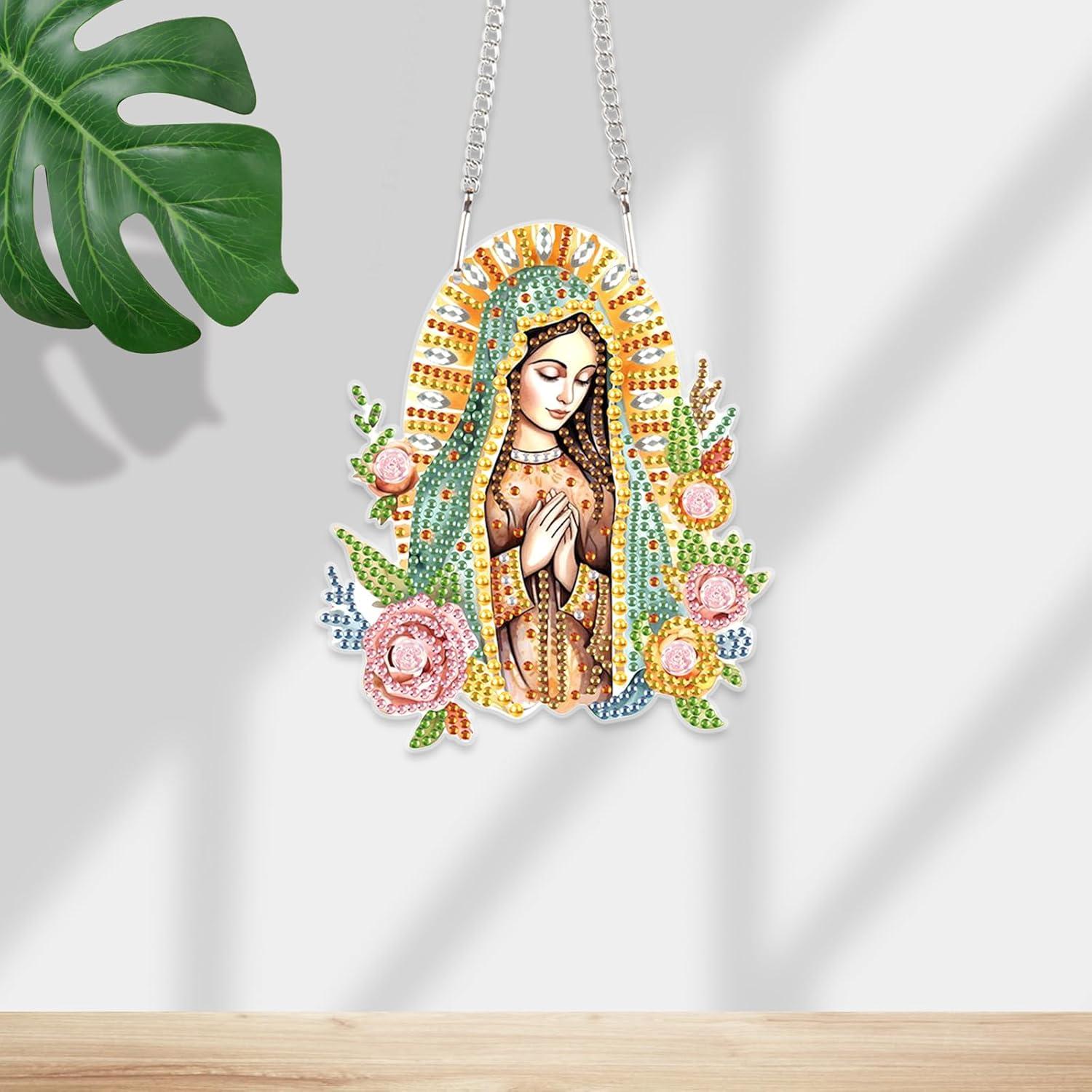 Kit de Pintura de Diamante JISHSHAY 5D Colgante DIY 16cm