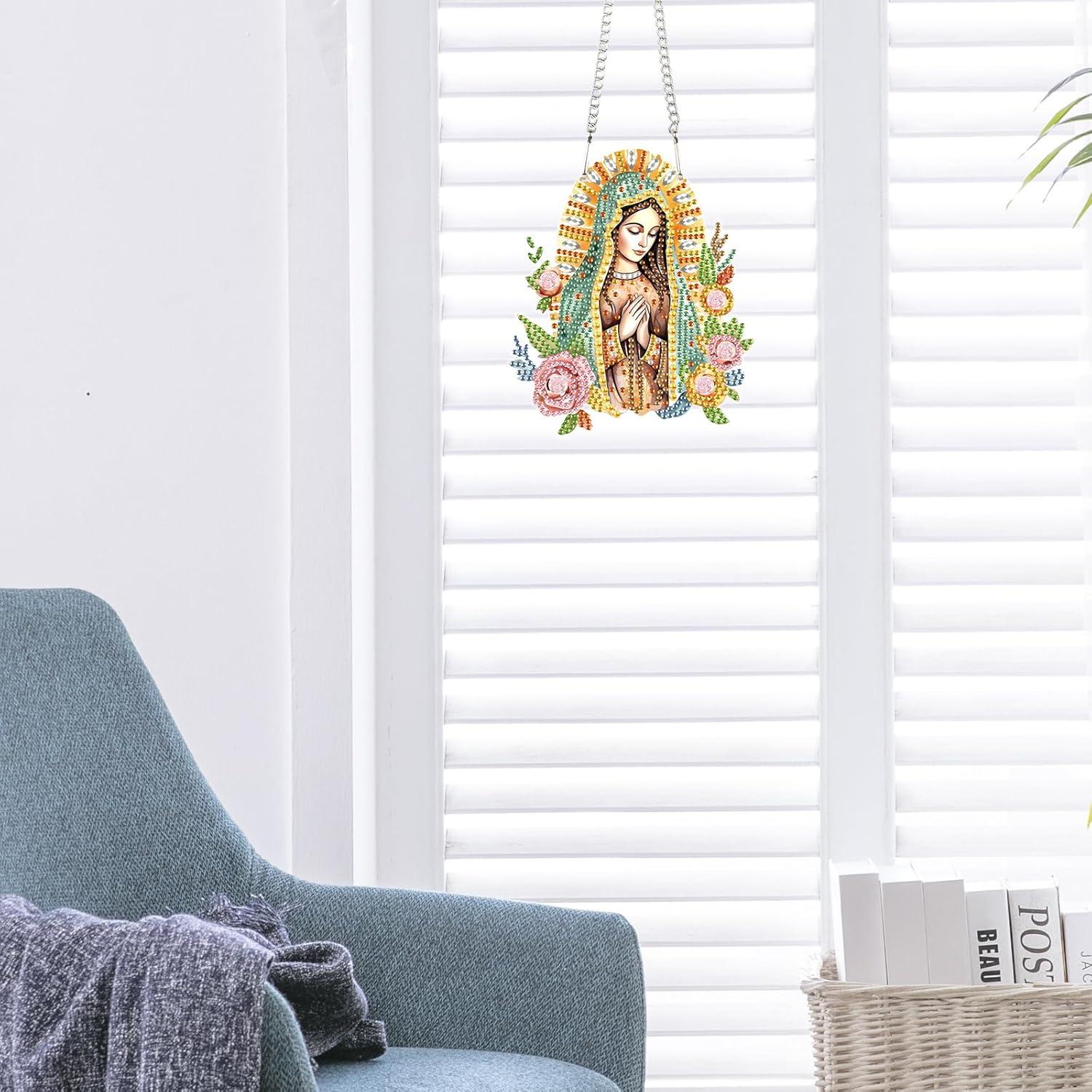 Kit de Pintura de Diamante JISHSHAY 5D Colgante DIY 16cm