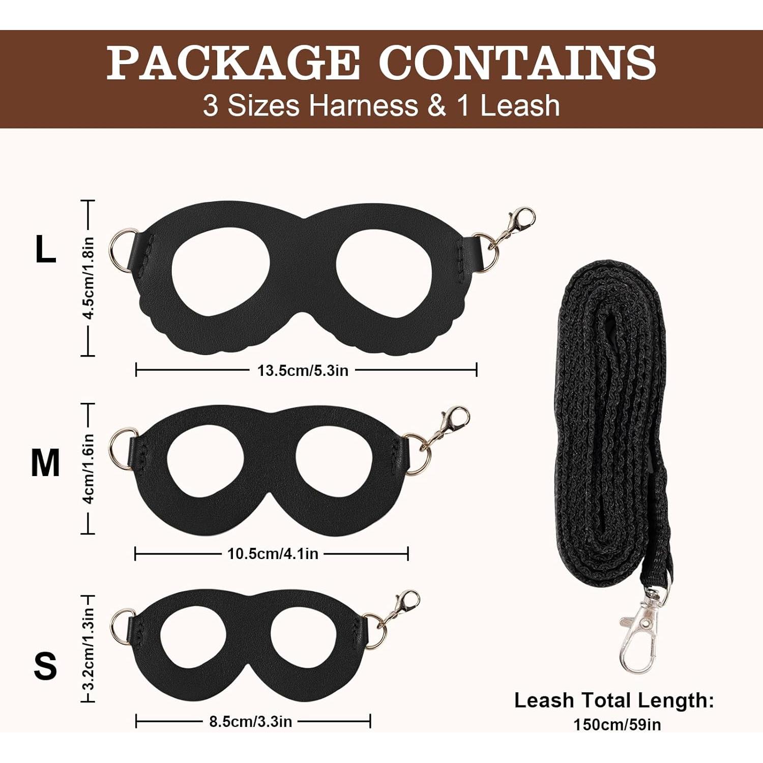 Arnés y Correa para Hámster Rislobx - Paquete de 3 Accesorios