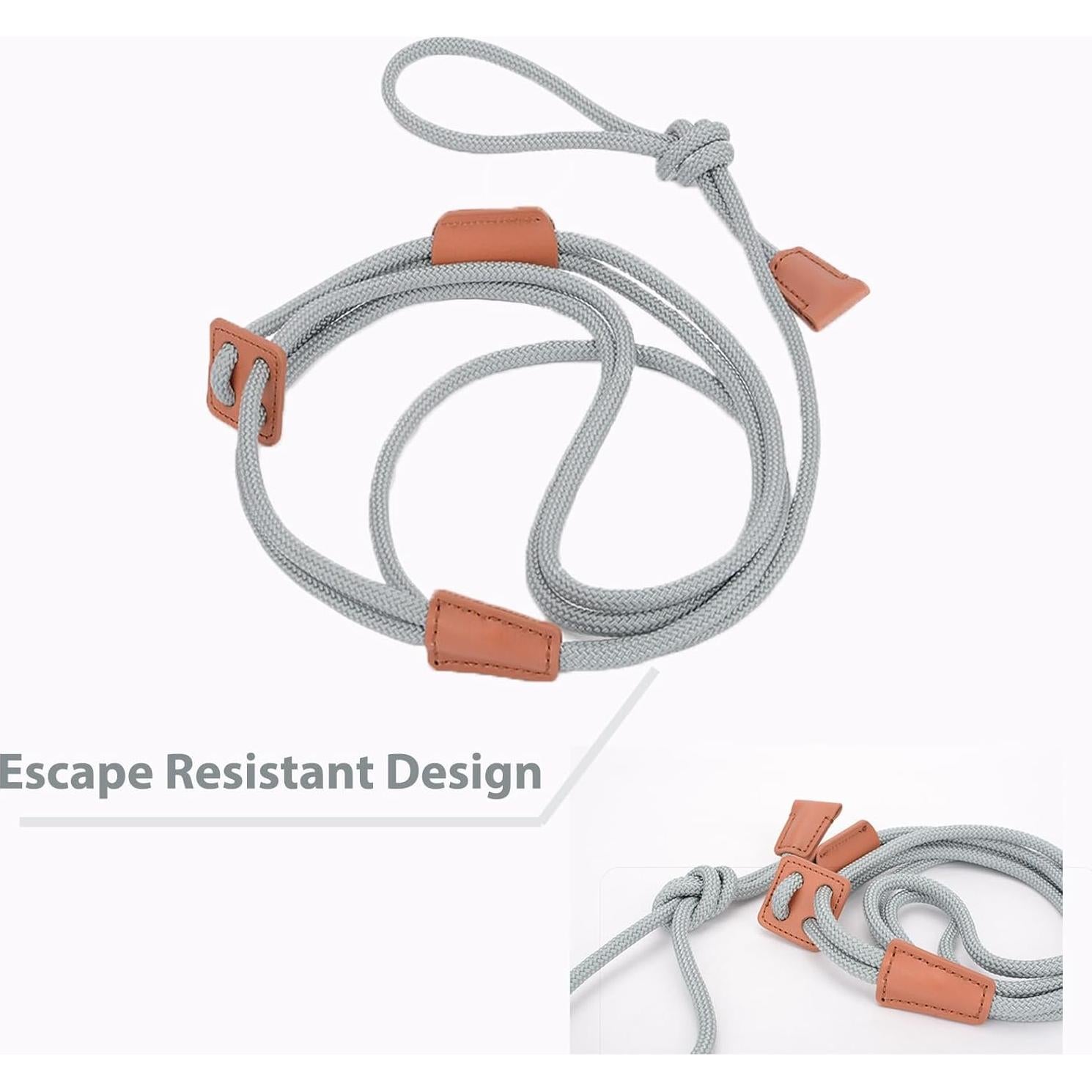 Arnés y Correa Ajustable para Cerdo Mini Meow&Woof - 1.52m