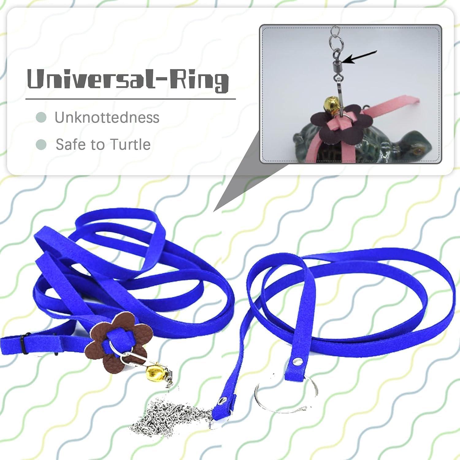 Arnés y Correa Ajustable para Tortugas FORZENA Azul S