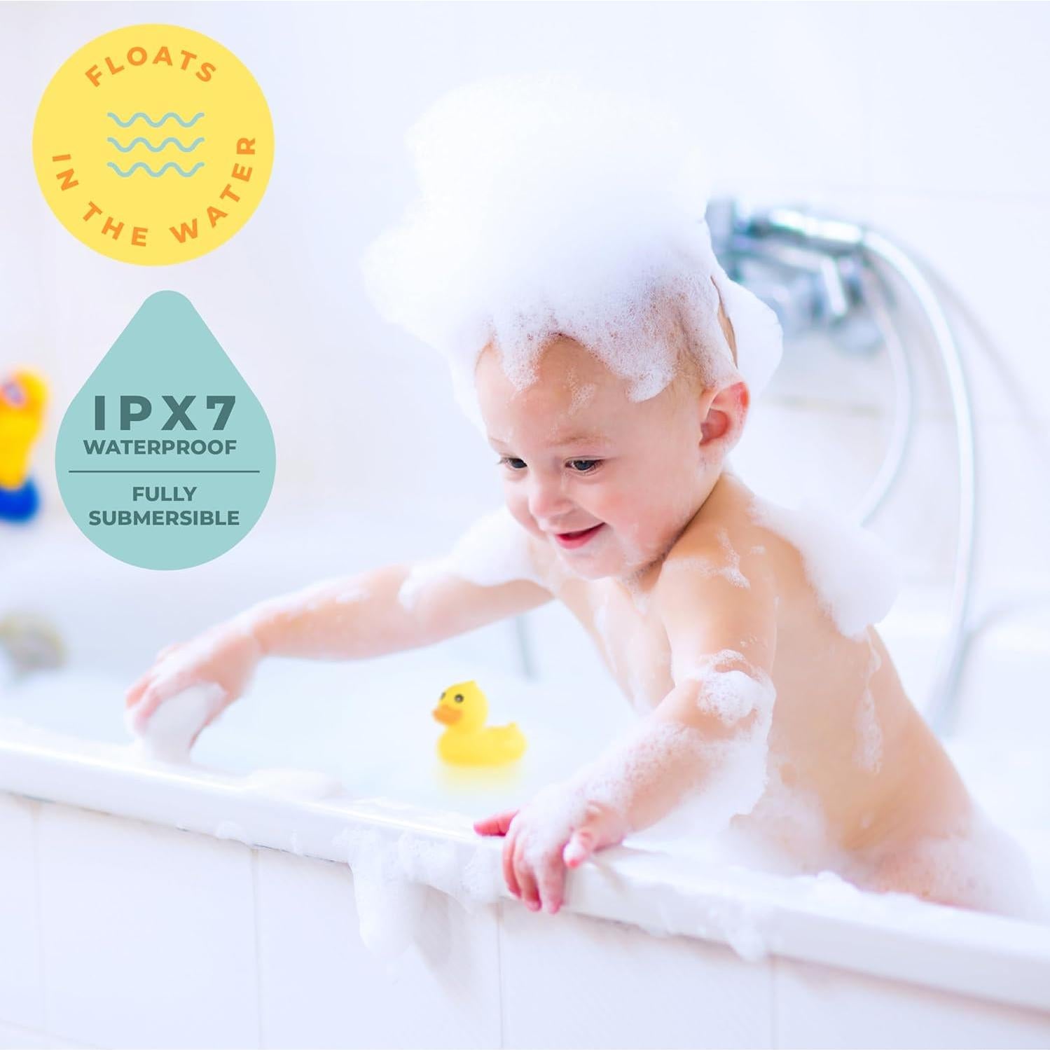 Termómetro de Baño para Bebés Pato - Today's Kids - Alarma Temperatura