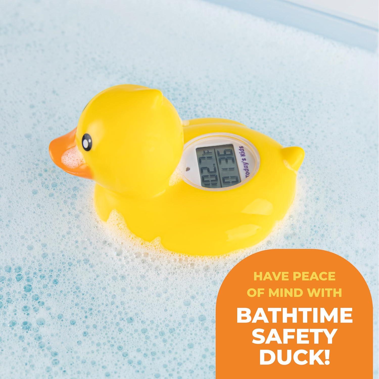 Termómetro de Baño para Bebés Pato - Today's Kids - Alarma Temperatura