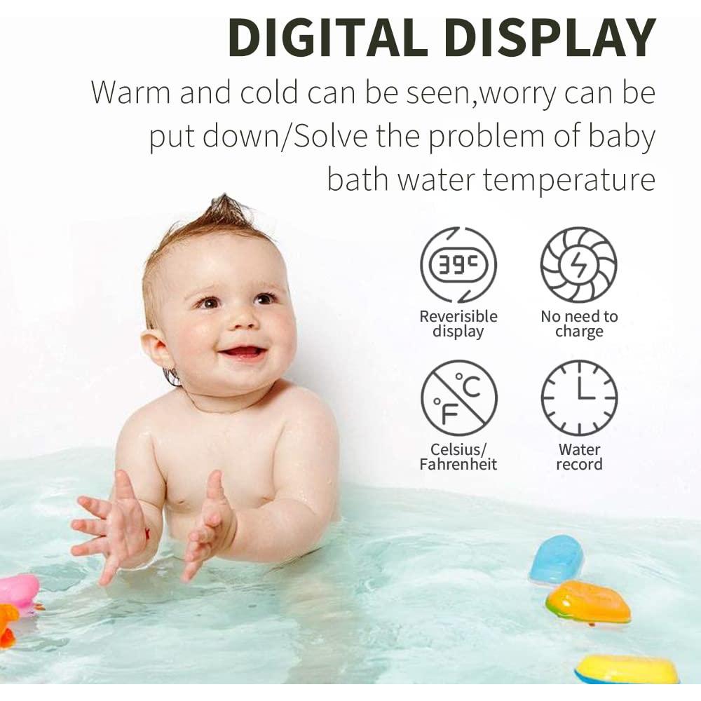 Termómetro de Ducha Digital WATSAVPUP LED 360° Agua Bebé